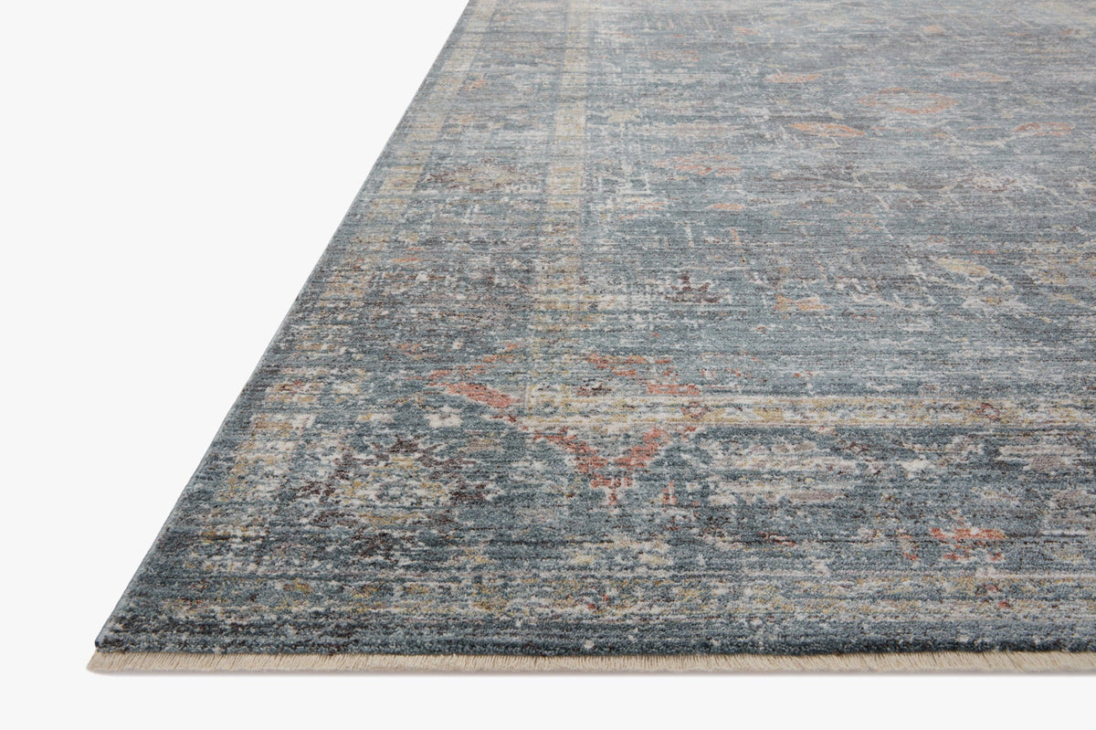 Millie Denim/Multi Rug – corner detail