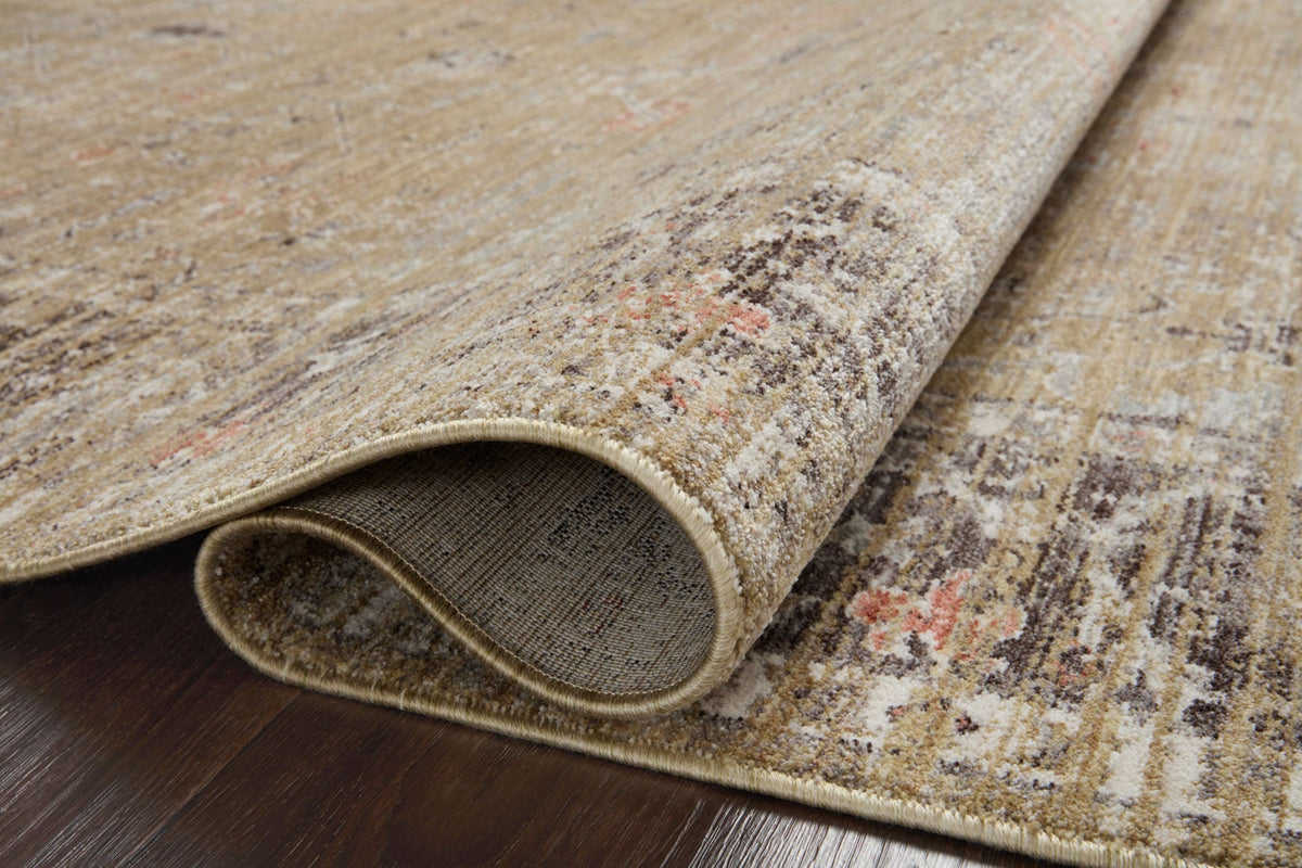 Millie Gold/Charcoal Rug – detail