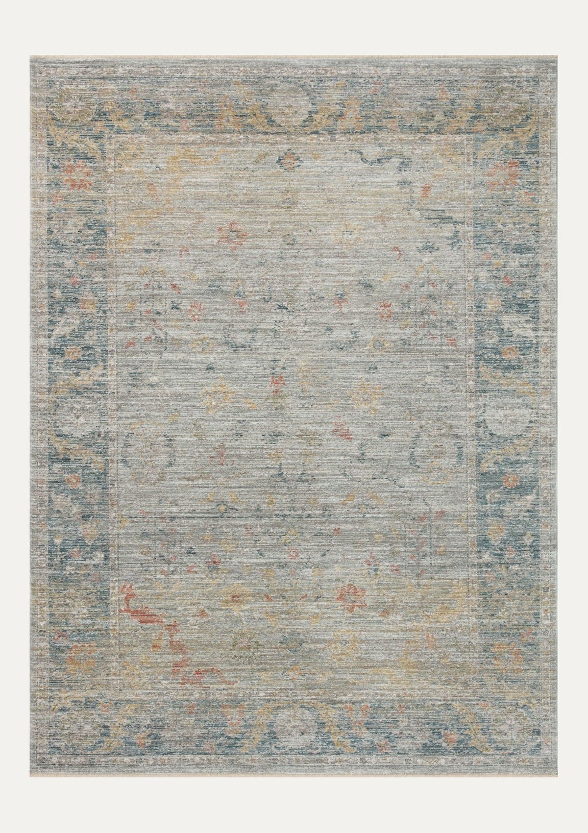 Millie Slate/Multi Rug | Magnolia Home by Joanna Gaines × Loloi