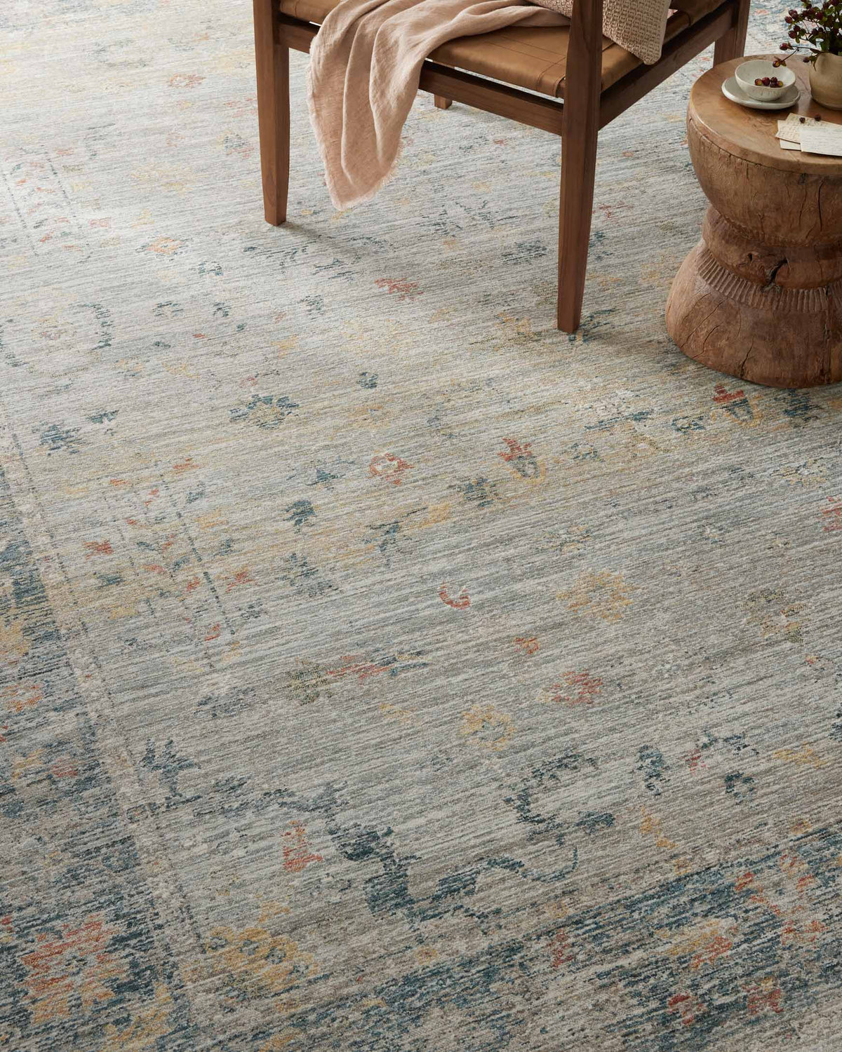 Millie Slate/Multi Rug – detail