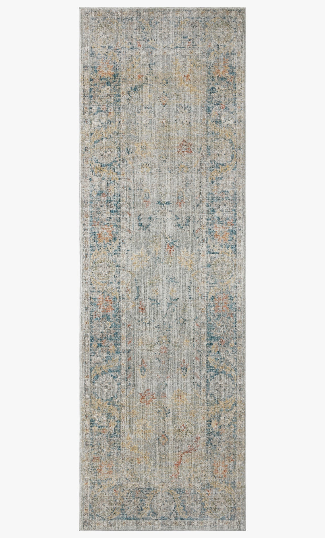 Millie Slate/Multi Rug – alternate view