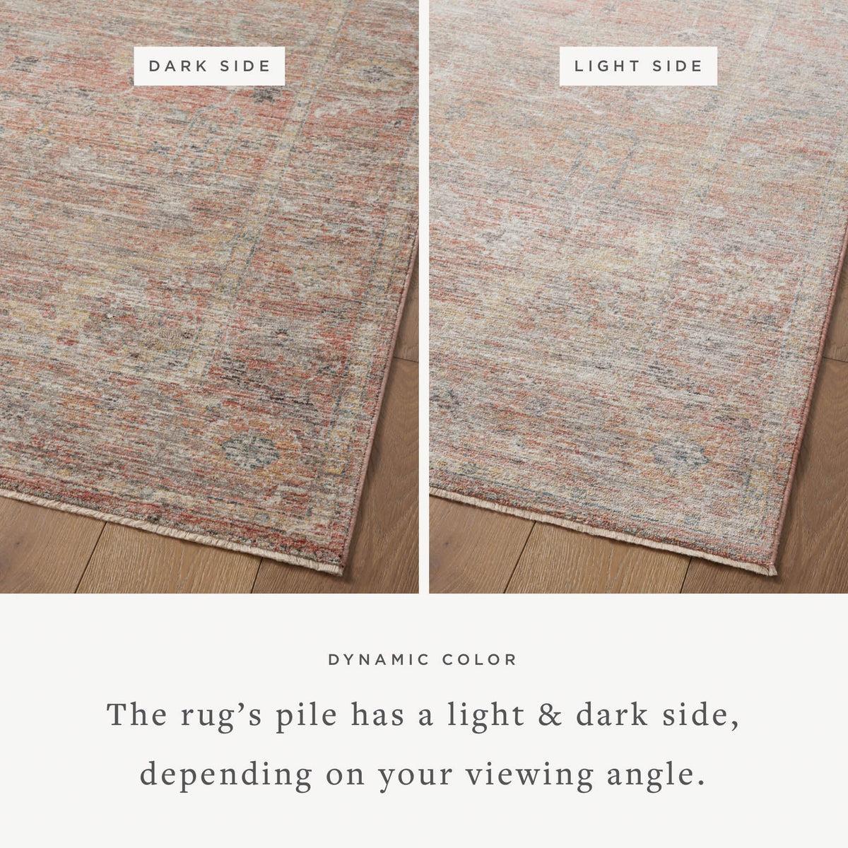 Millie Sunset/Multi Rug – detail