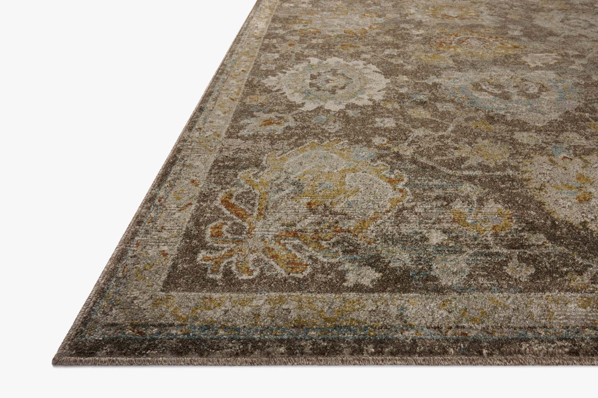 Mona Bark/Multi Rug – corner detail