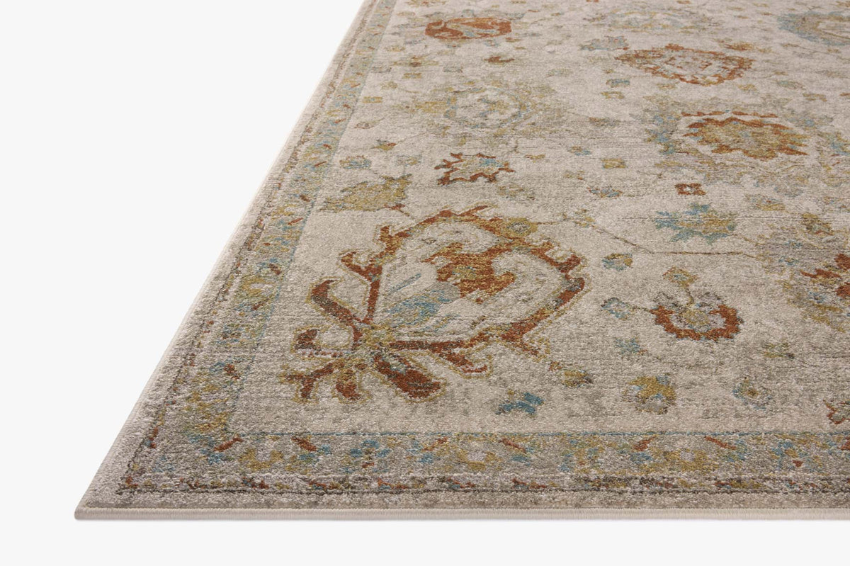 Mona Oatmeal/Multi Rug – corner detail