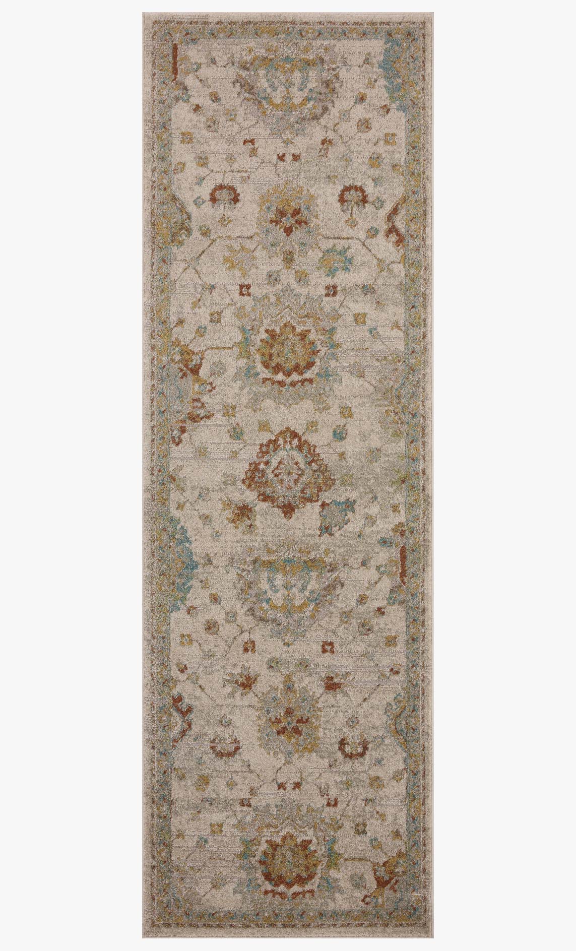Mona Oatmeal/Multi Rug – alternate view