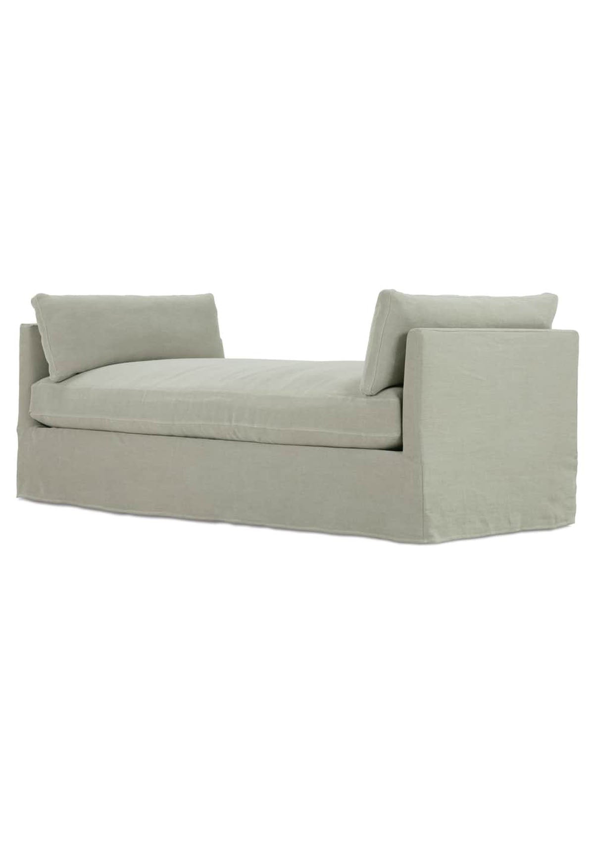 Macie Slipcovered Settee & Daybed