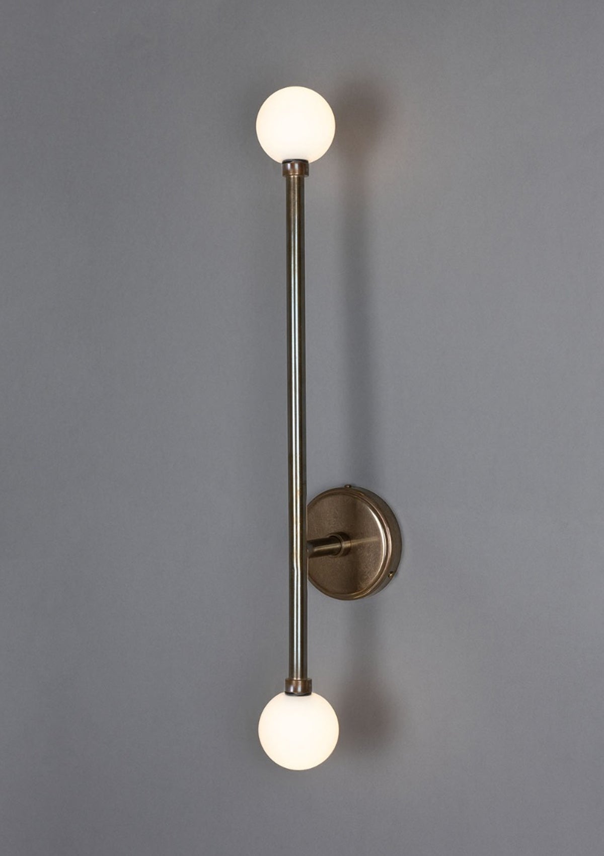 Maia Double Globe Bathroom Wall Sconce