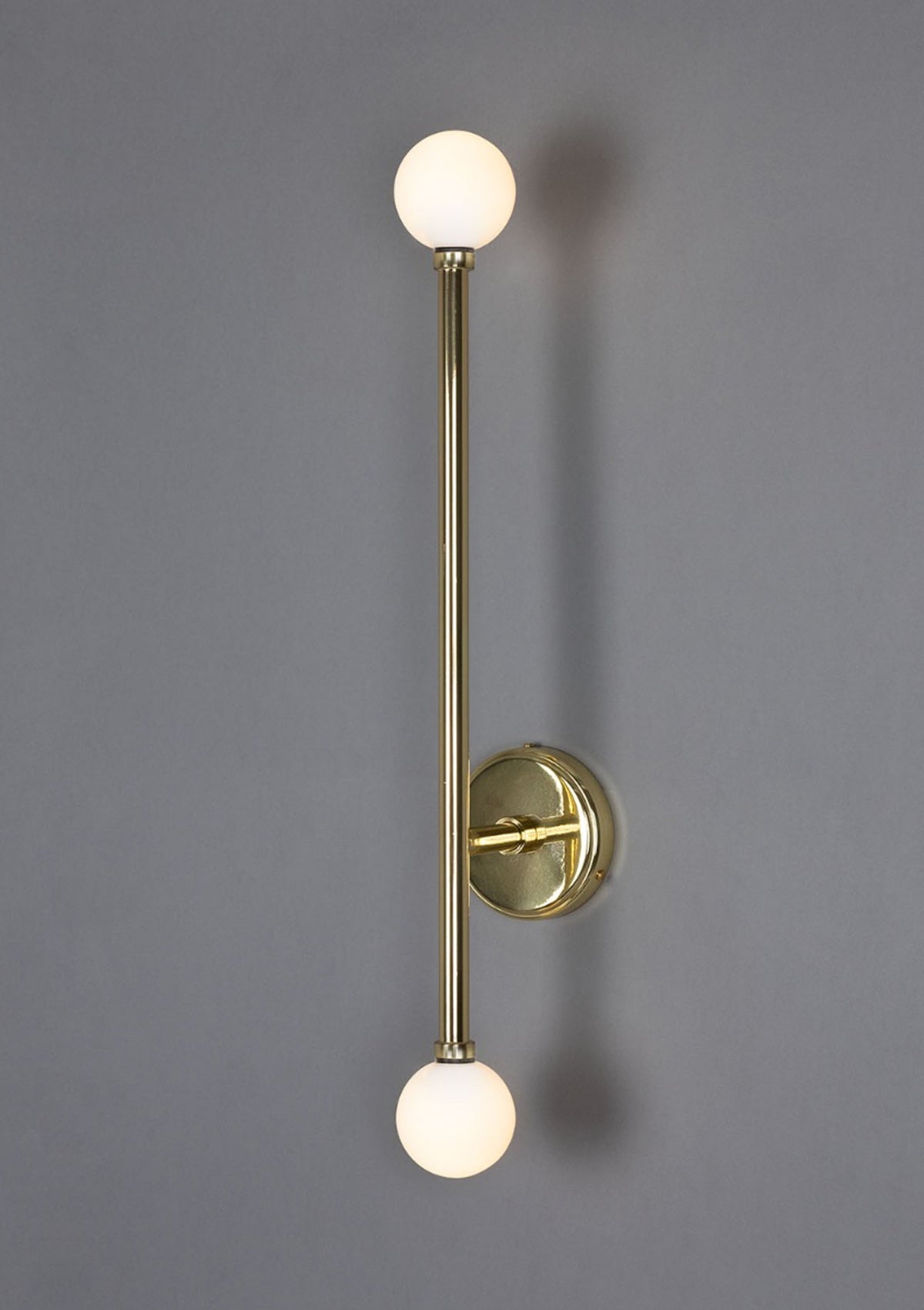 Maia Double Globe Bathroom Wall Sconce