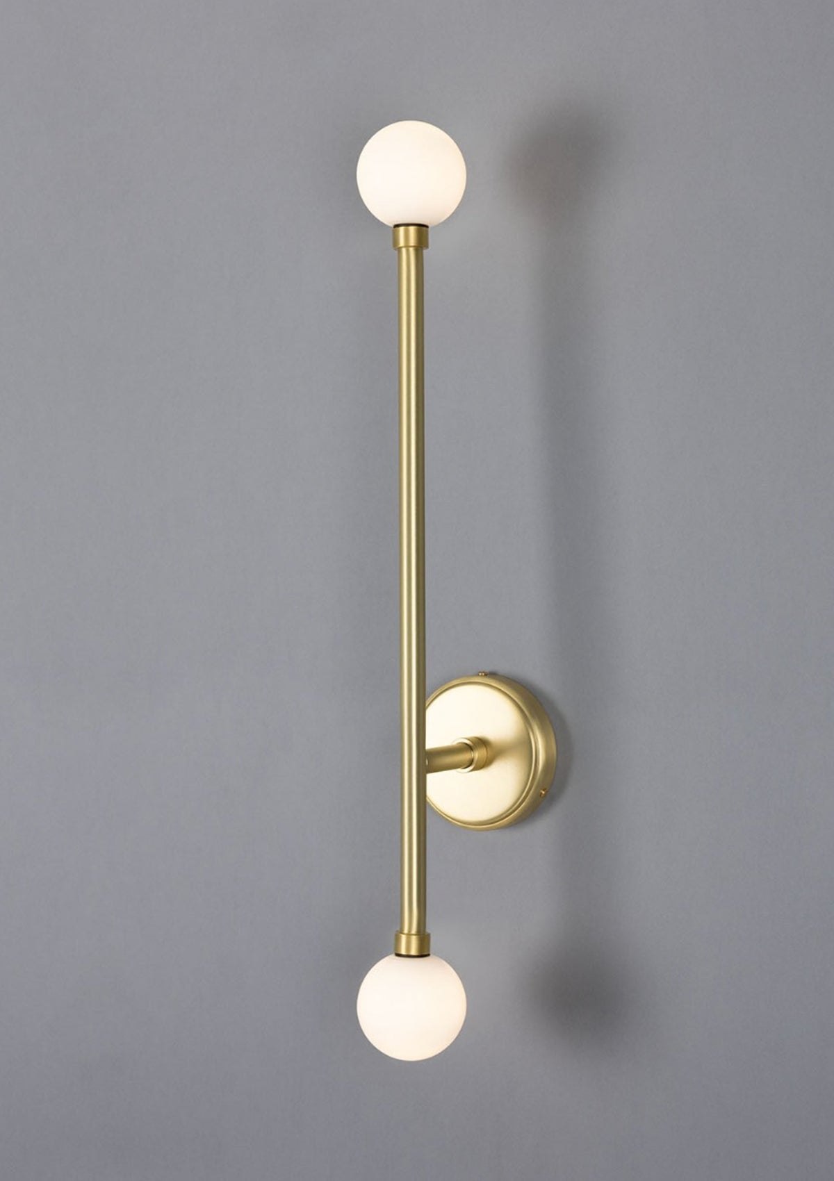 Maia Double Globe Bathroom Wall Sconce