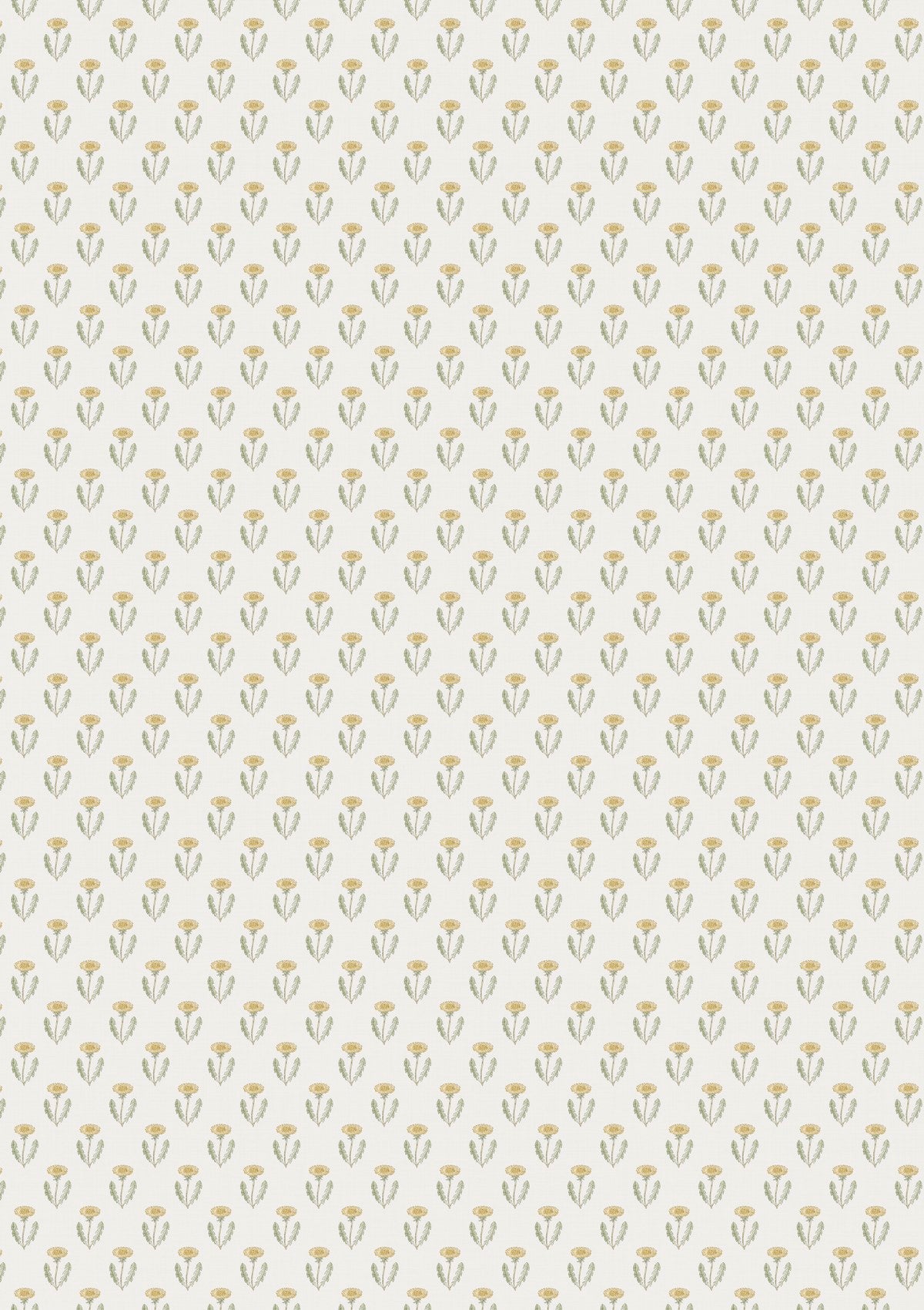 Maskrosen Wallpaper in Spring Green