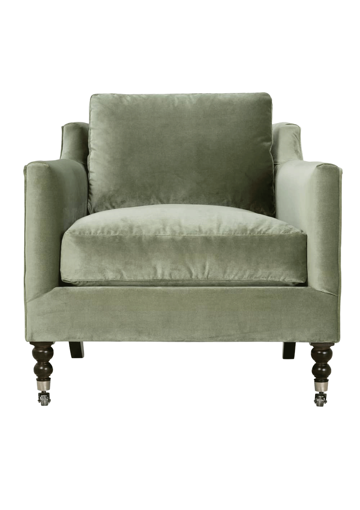 Macie Chair in Moss Velvet