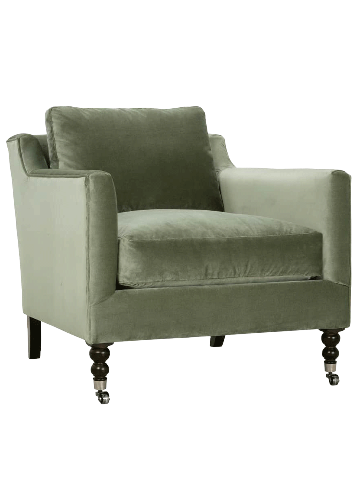 Macie Chair in Moss Velvet