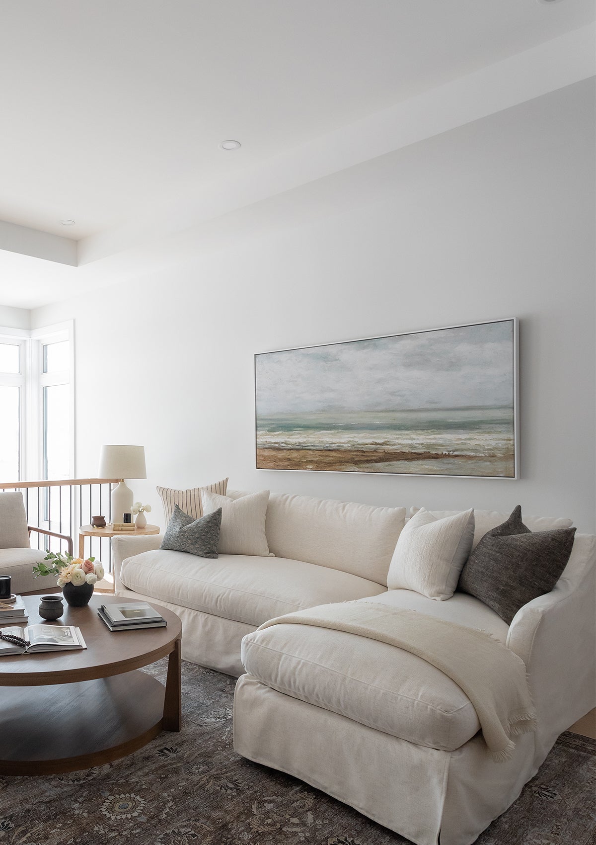 Monroe Slipcovered Sectional