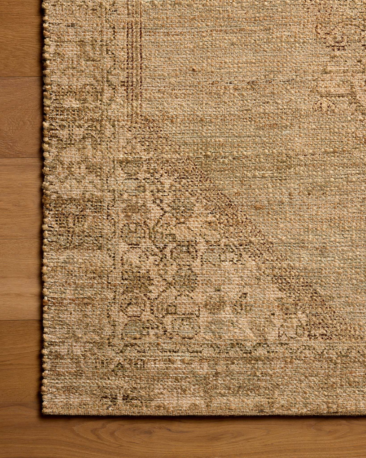 Oakley Sage/Wheat Rug – detail