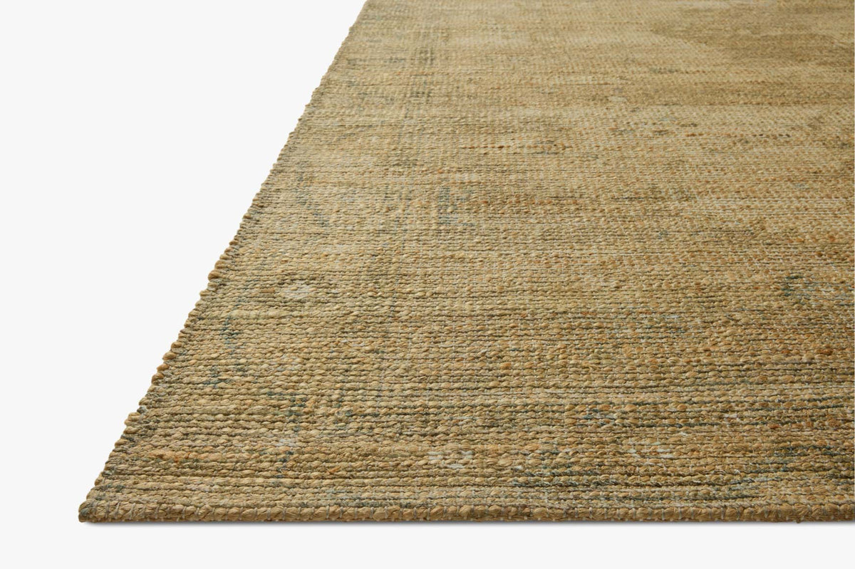 Oakley Oatmeal/Stone Rug – corner detail