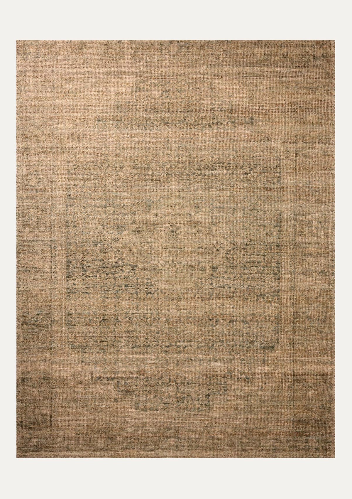 Oakley Ocean/Natural Rug | Magnolia Home by Joanna Gaines × Loloi