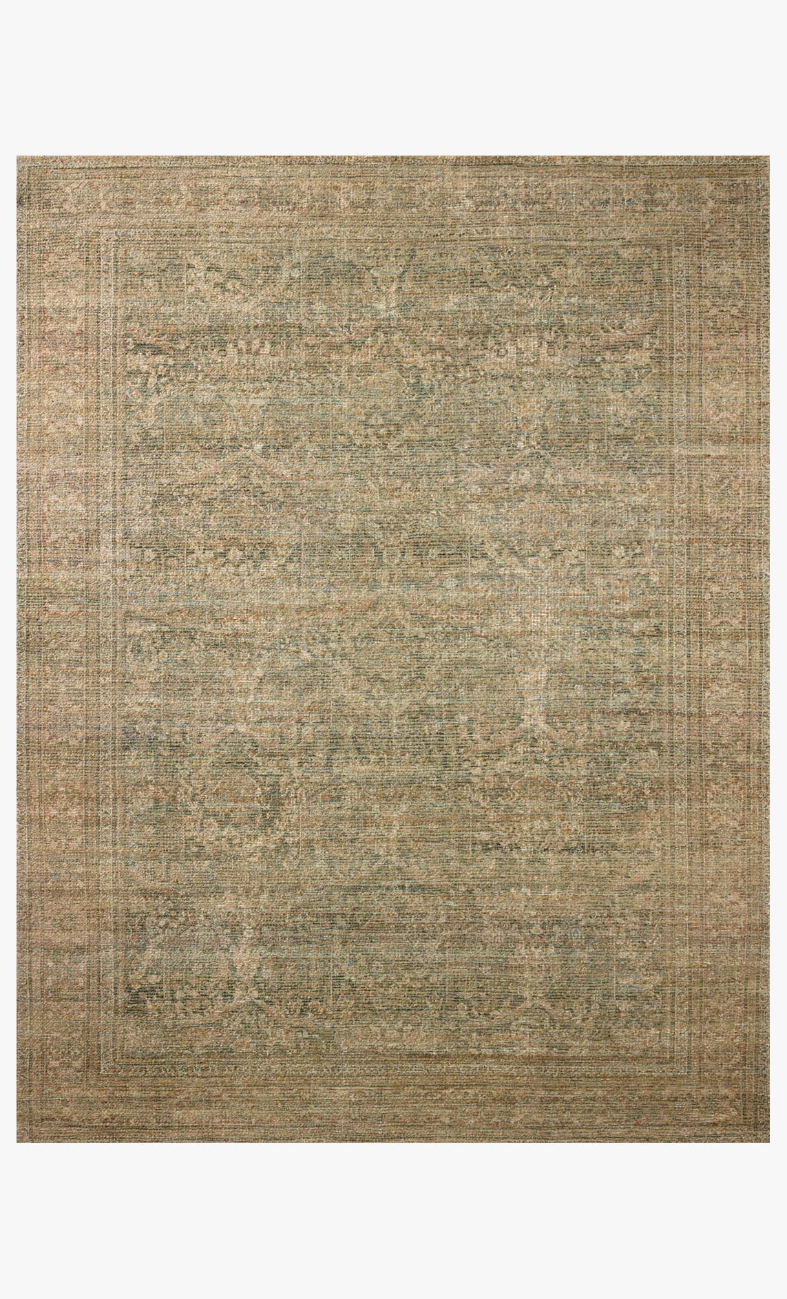 Oakley Lagoon/Rust Rug