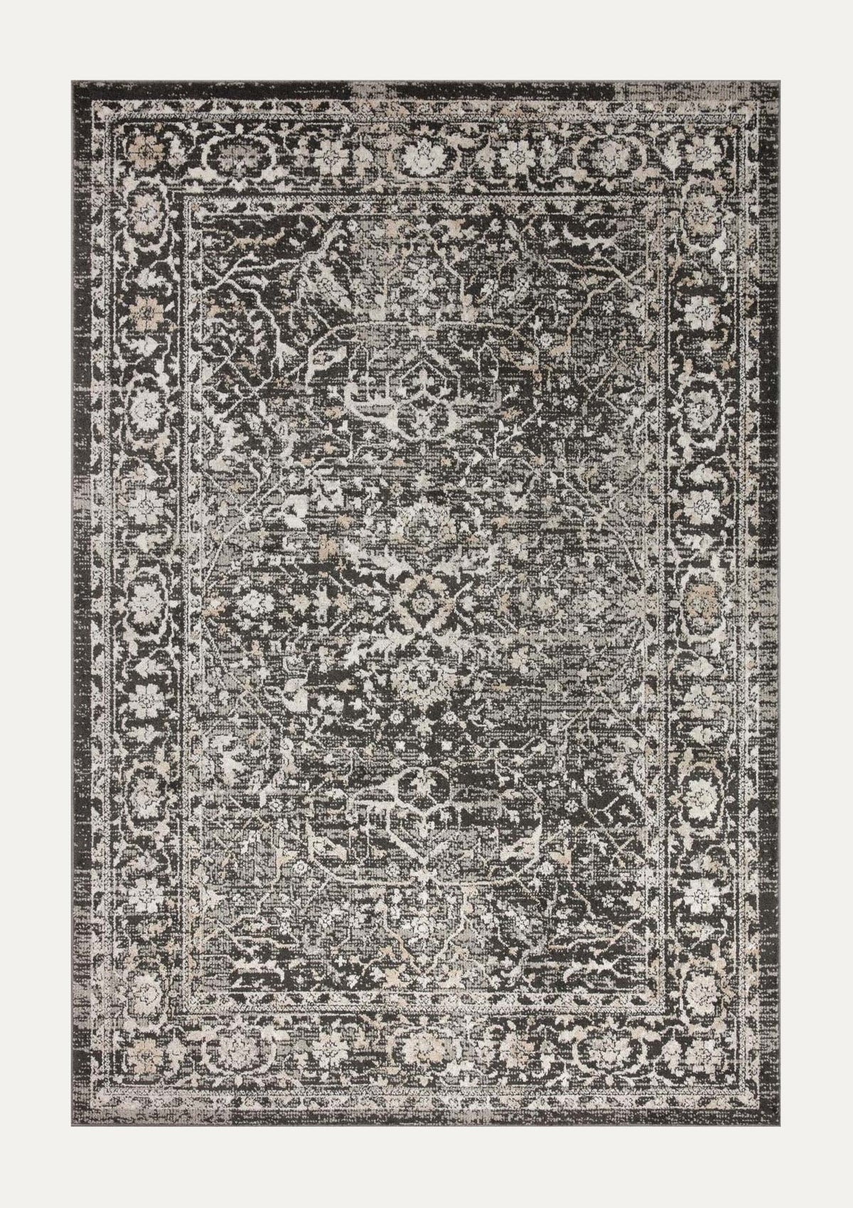 Odette Charcoal/Silver Rug