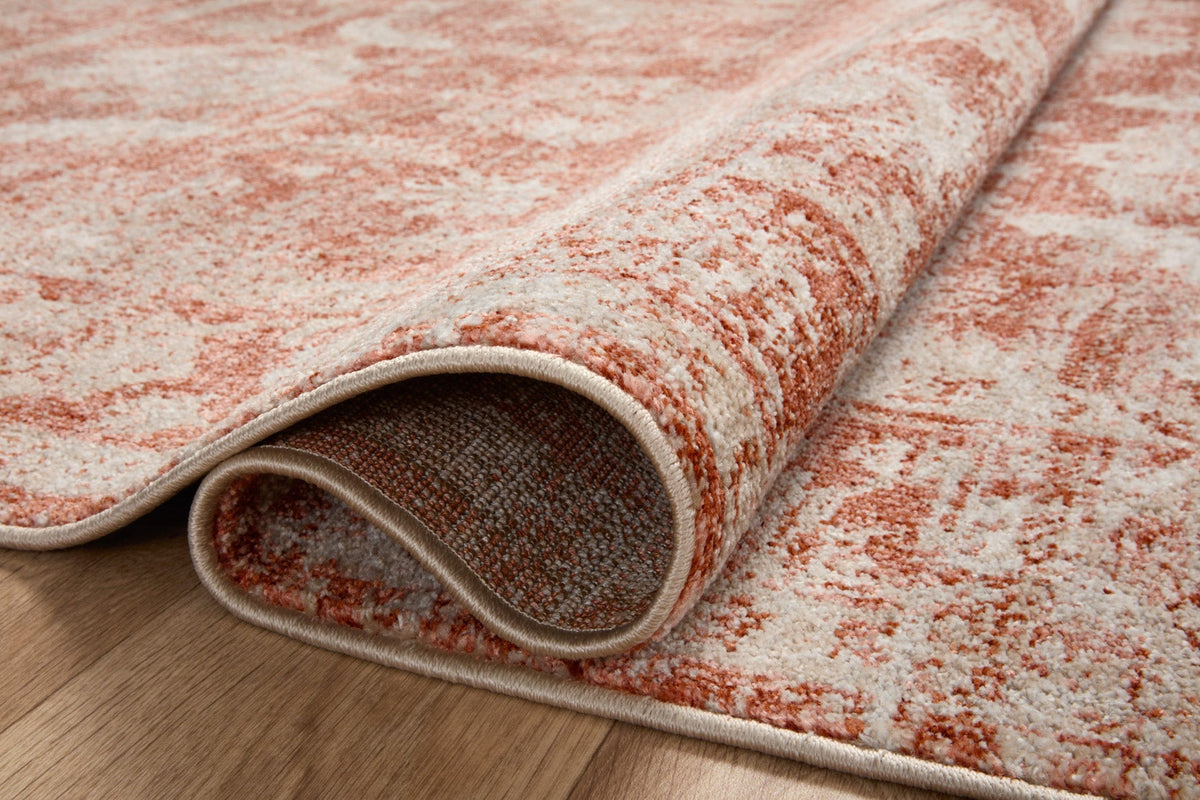 Odette Rust/Ivory Rug – detail