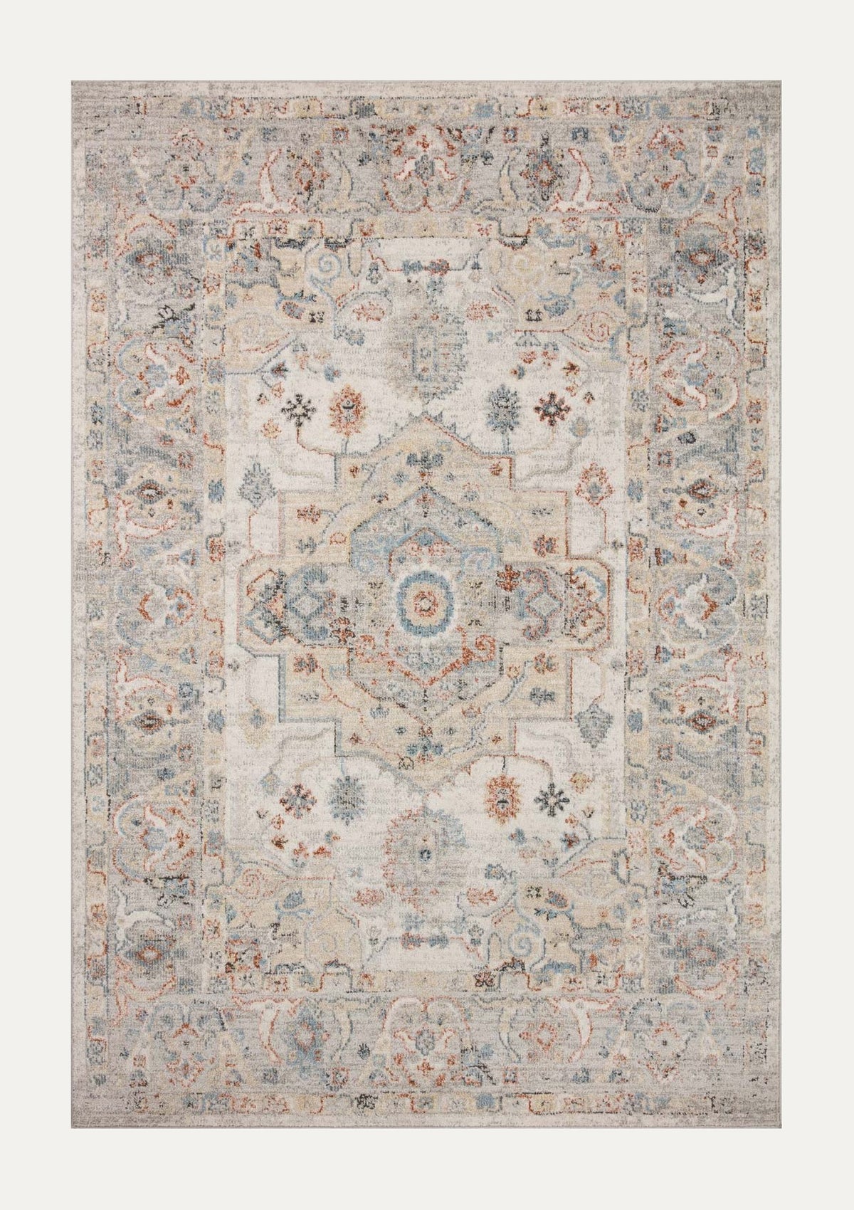Odette Ivory/Multi Rug