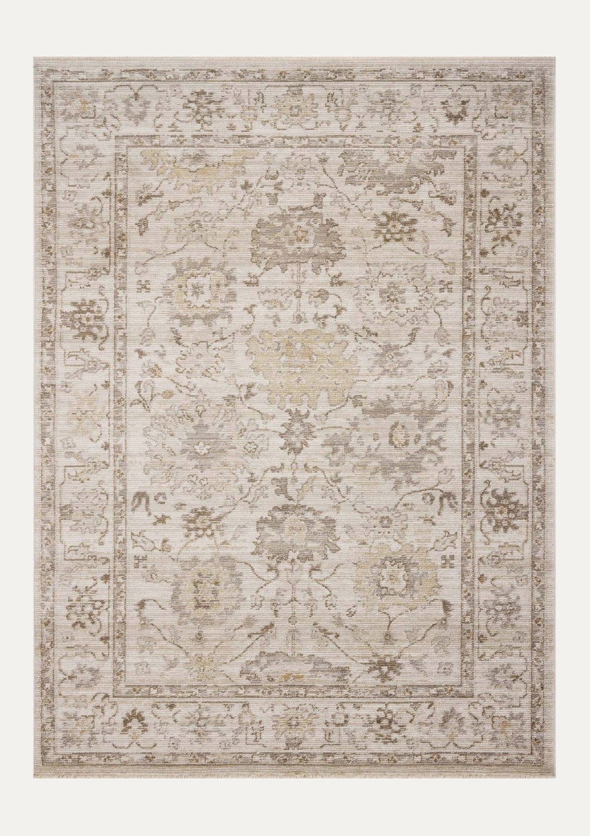 Pace Natural/Stone Rug | Magnolia Home by Joanna Gaines × Loloi