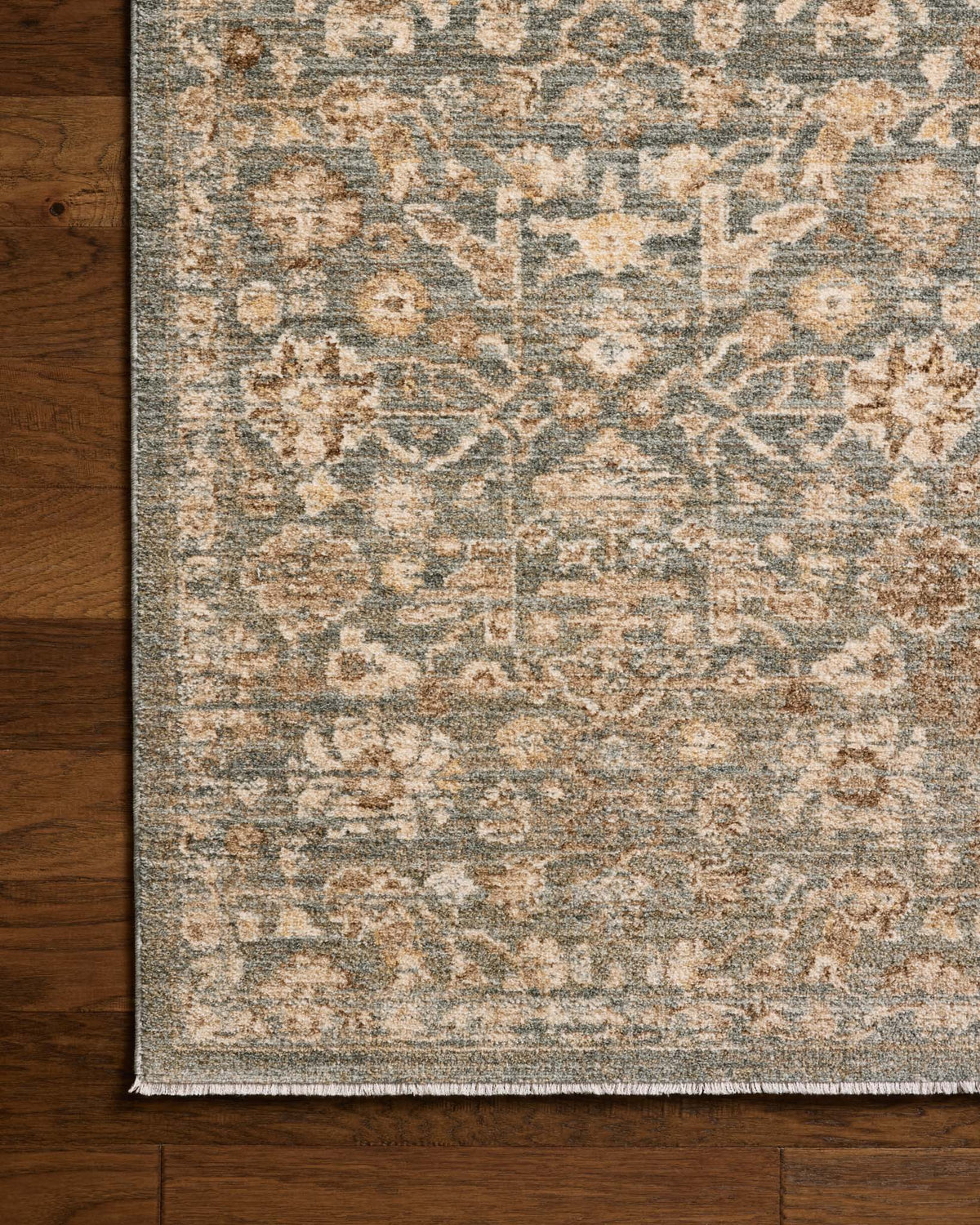 Palma Blue/Natural Rug – detail