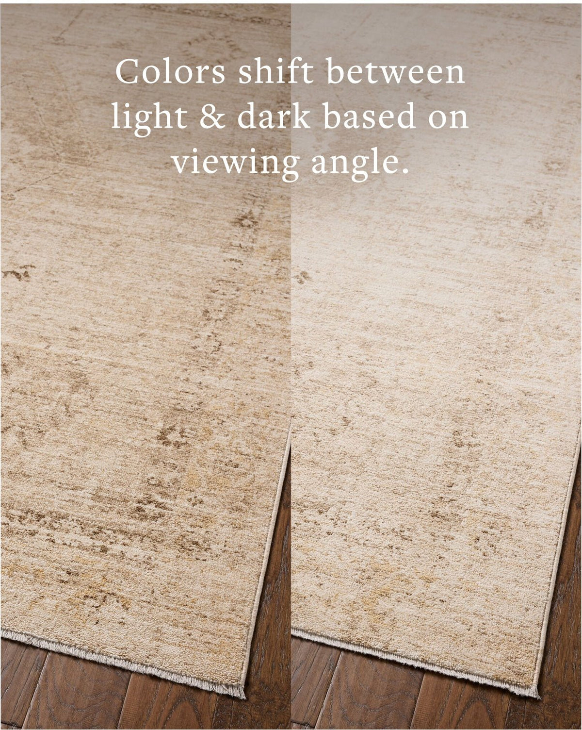 Palma Natural/Smoke Rug – detail