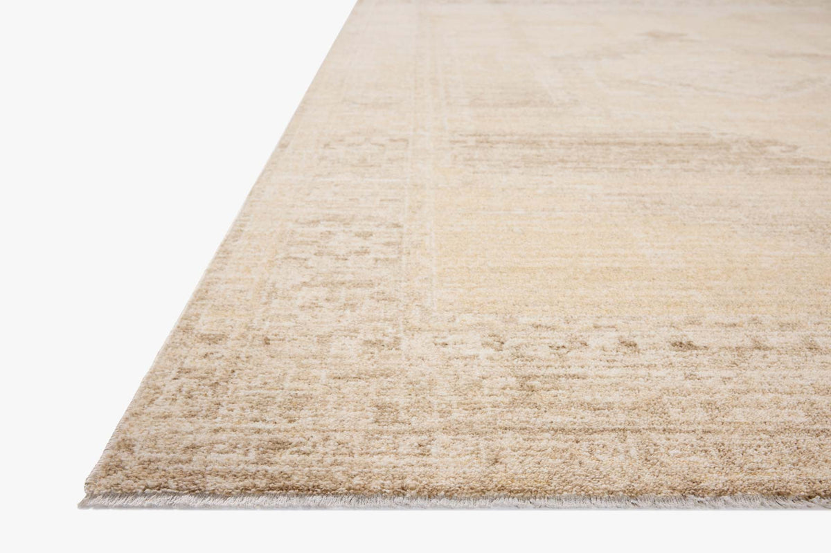 Palma 07 Wheat/Taupe Rug – corner detail