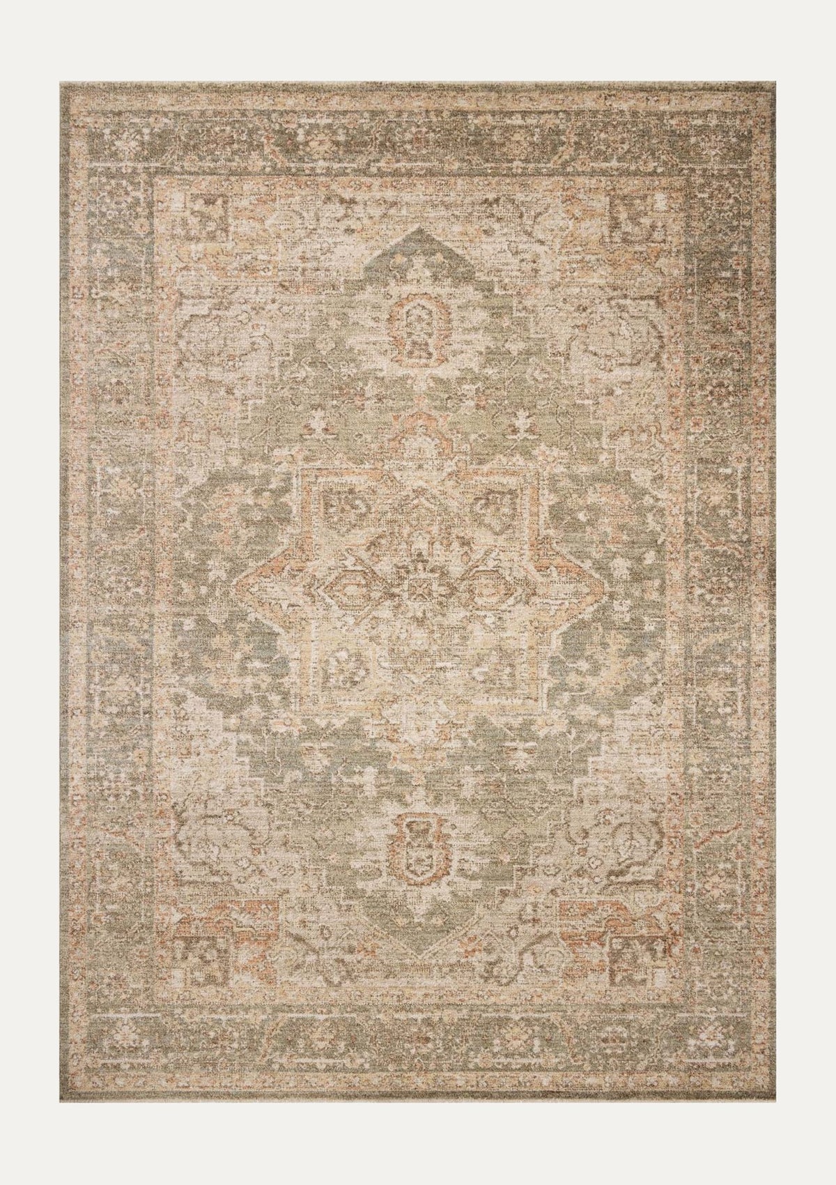 Palma Olive/Spice Rug