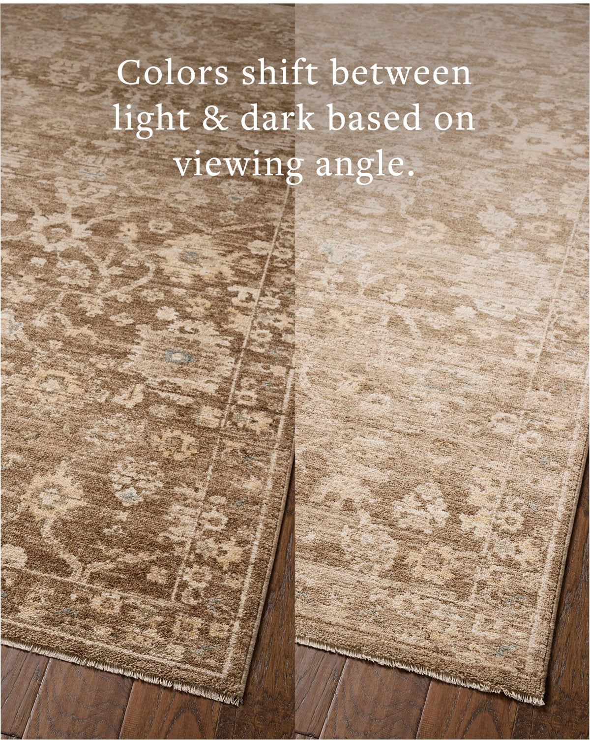 Palma Brown/Earth Rug – detail