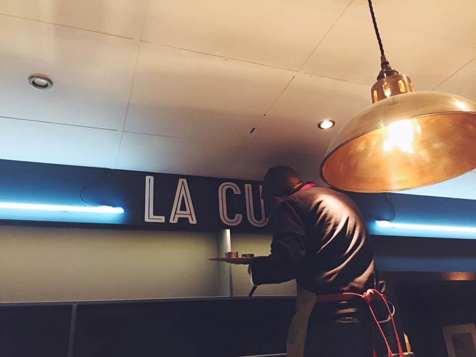 Paris Industrial Brass Pendant Light