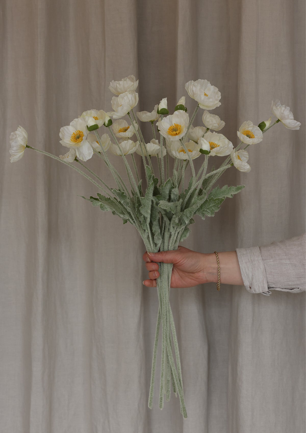 23.6" Poppy Spray