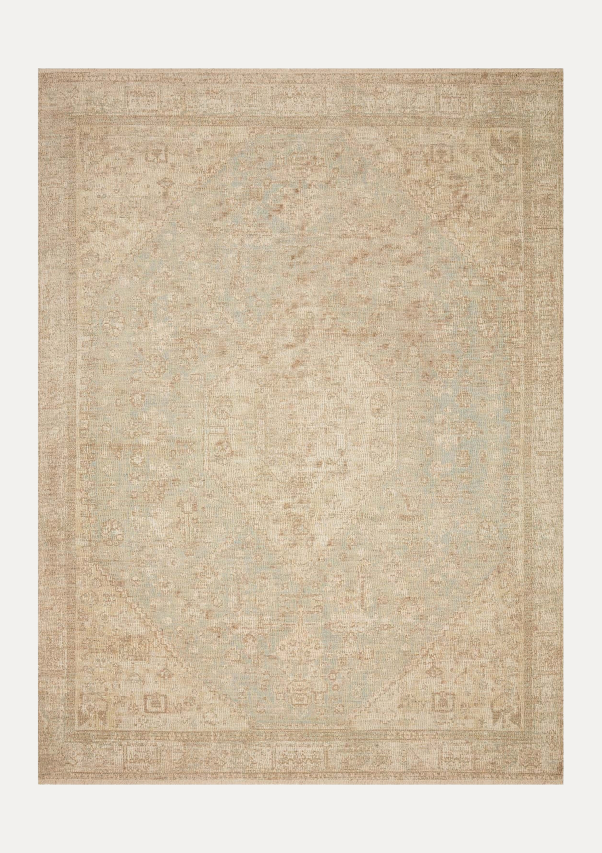 Priya Ocean/Ivory Rug