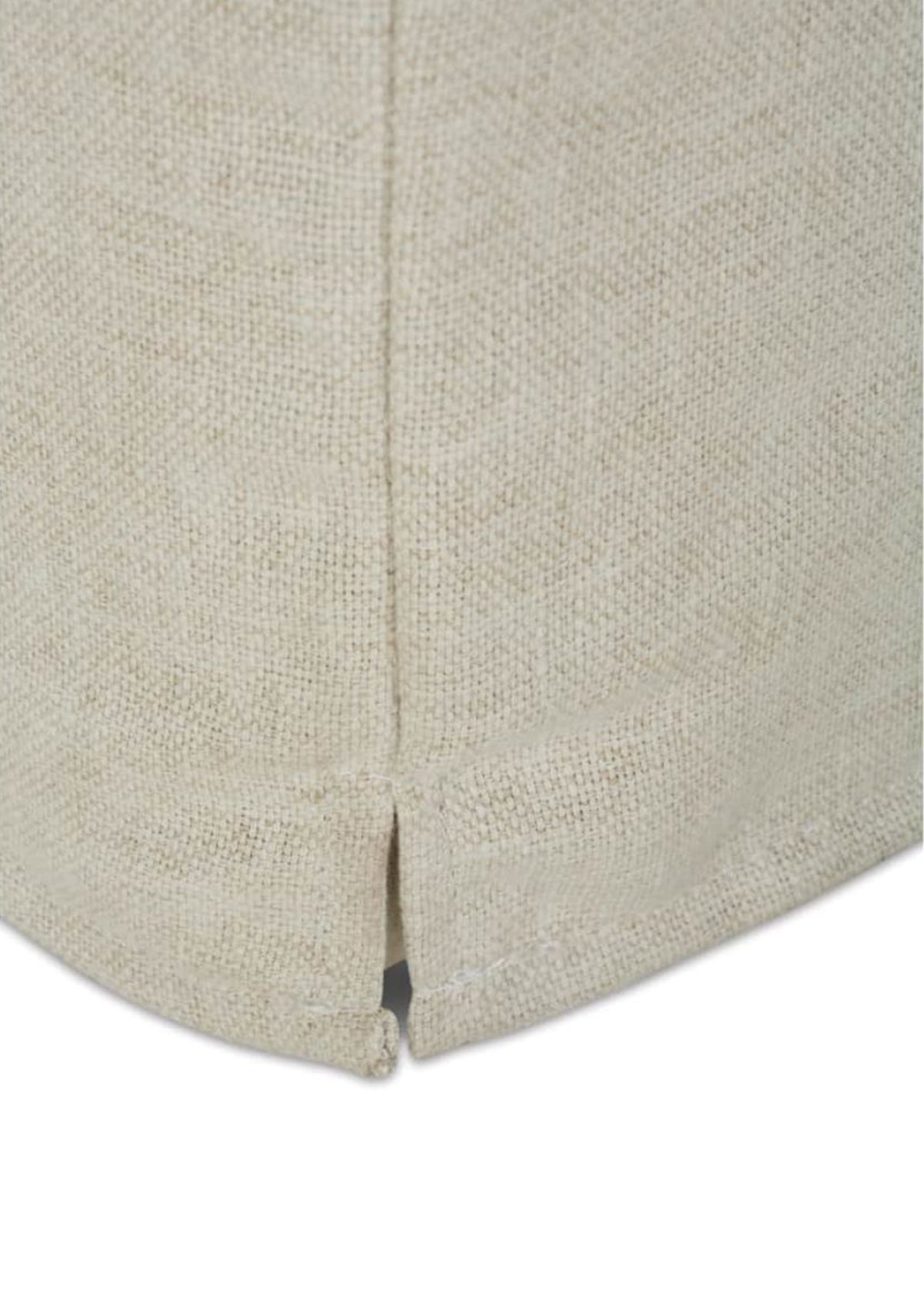 Quinn Slipcovered Ottoman