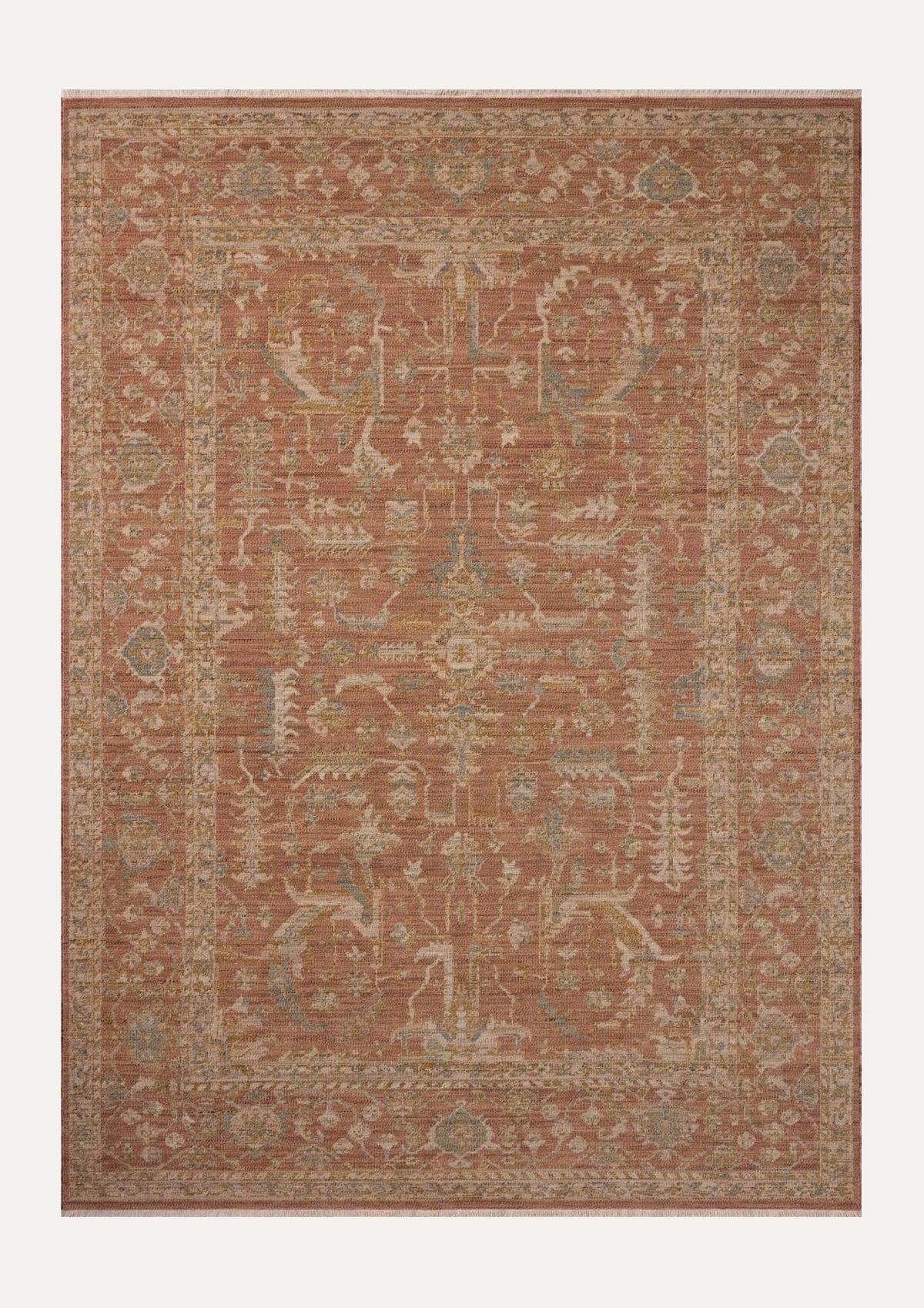 Reign Terracotta/Sky Rug