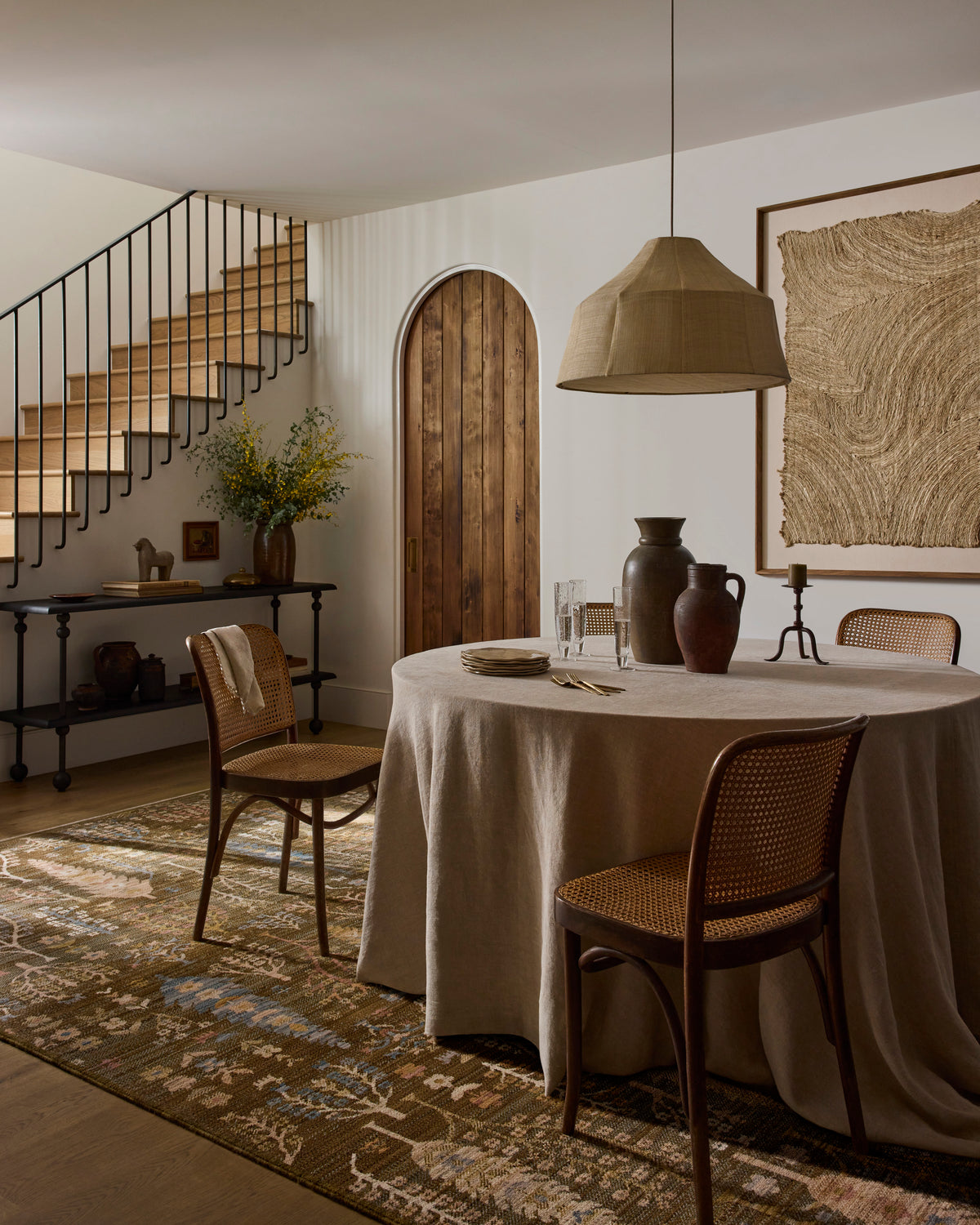 Reign Moss/Multi Rug – detail