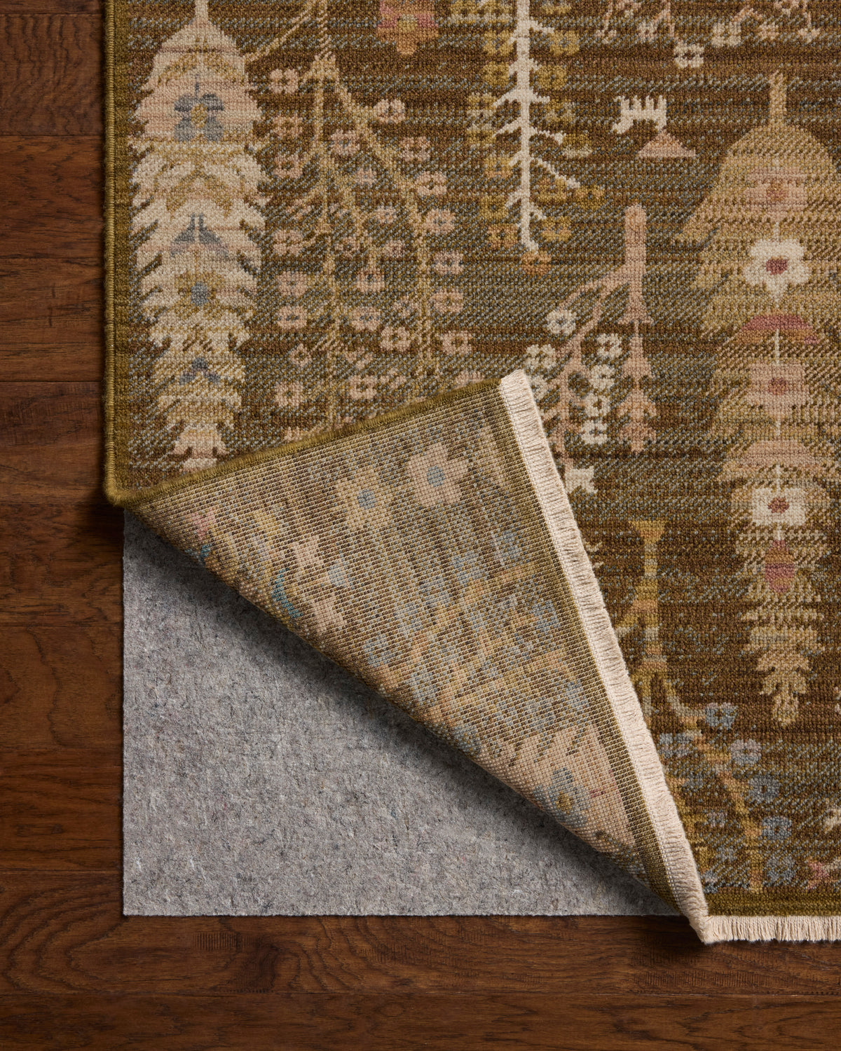 Reign Moss/Multi Rug – detail