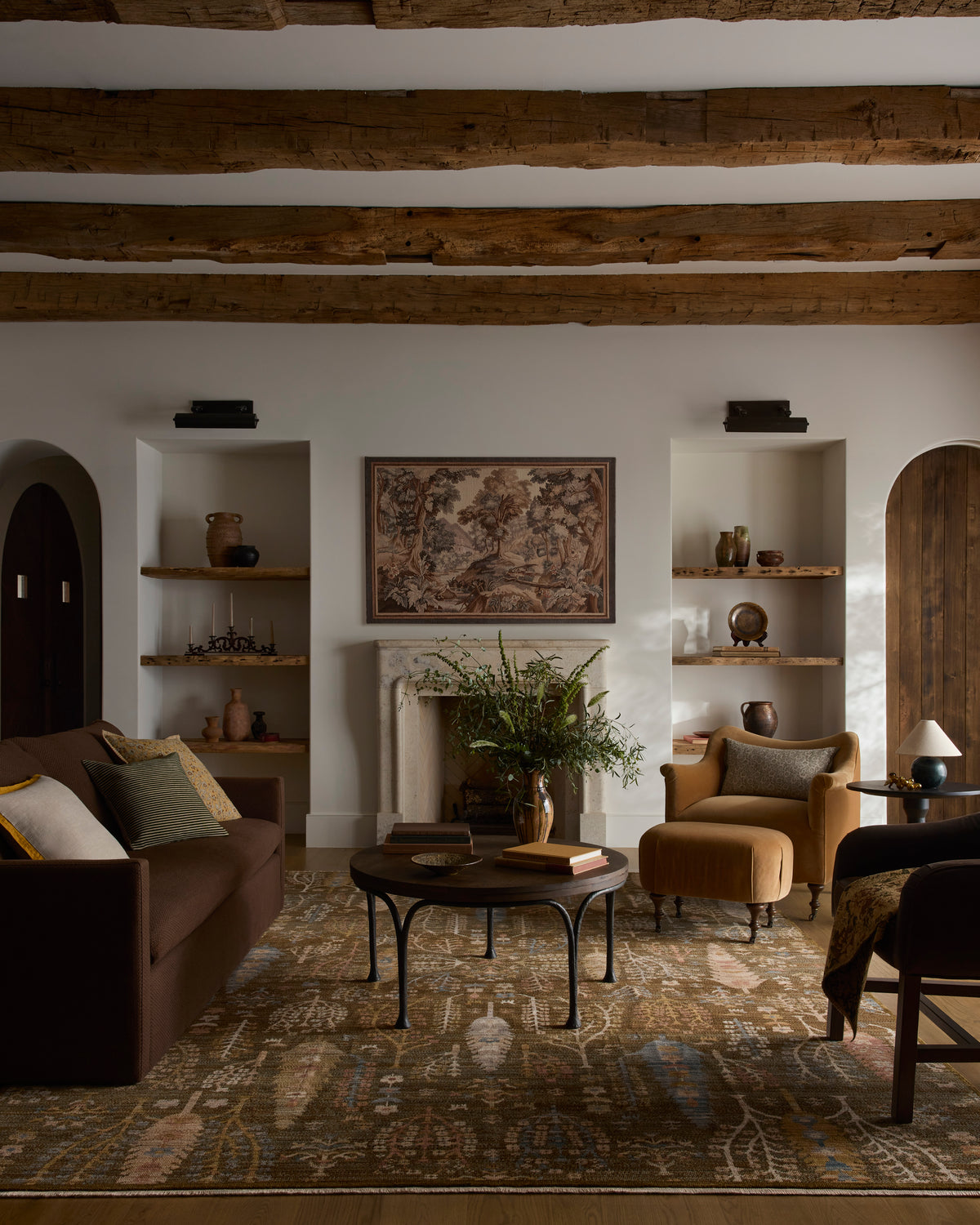 Reign Moss/Multi Rug – detail