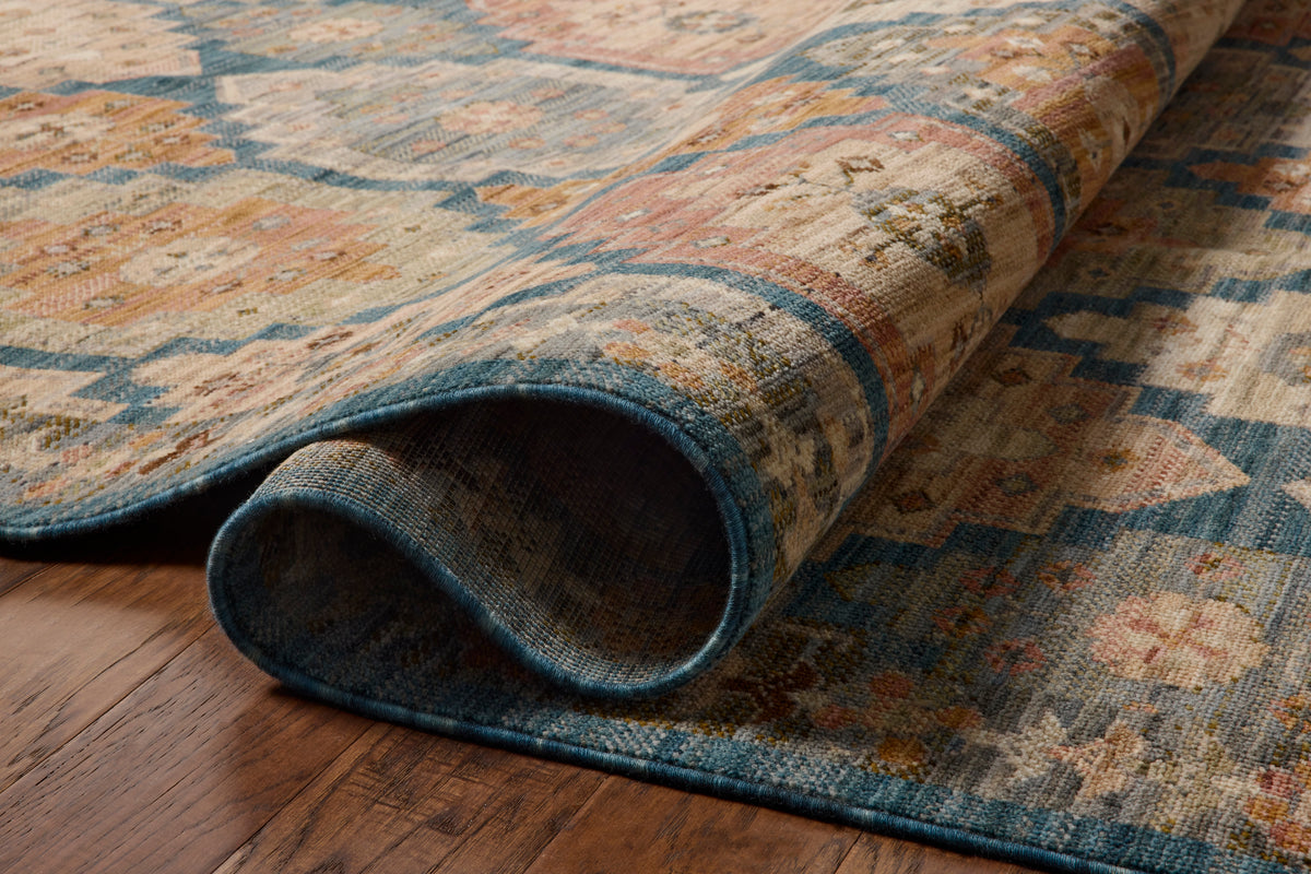 Reign Blue/Multi Rug – detail