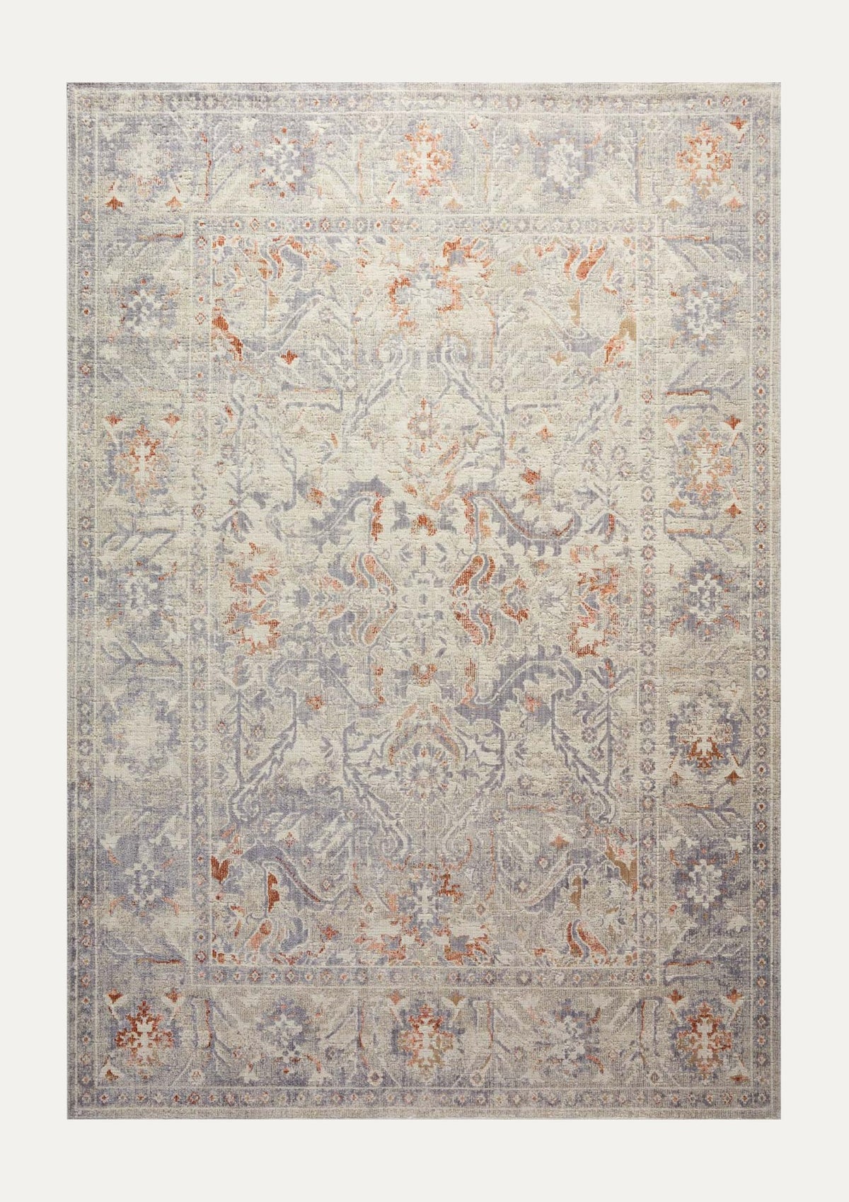 Rosemarie Oatmeal/Lavender Rug