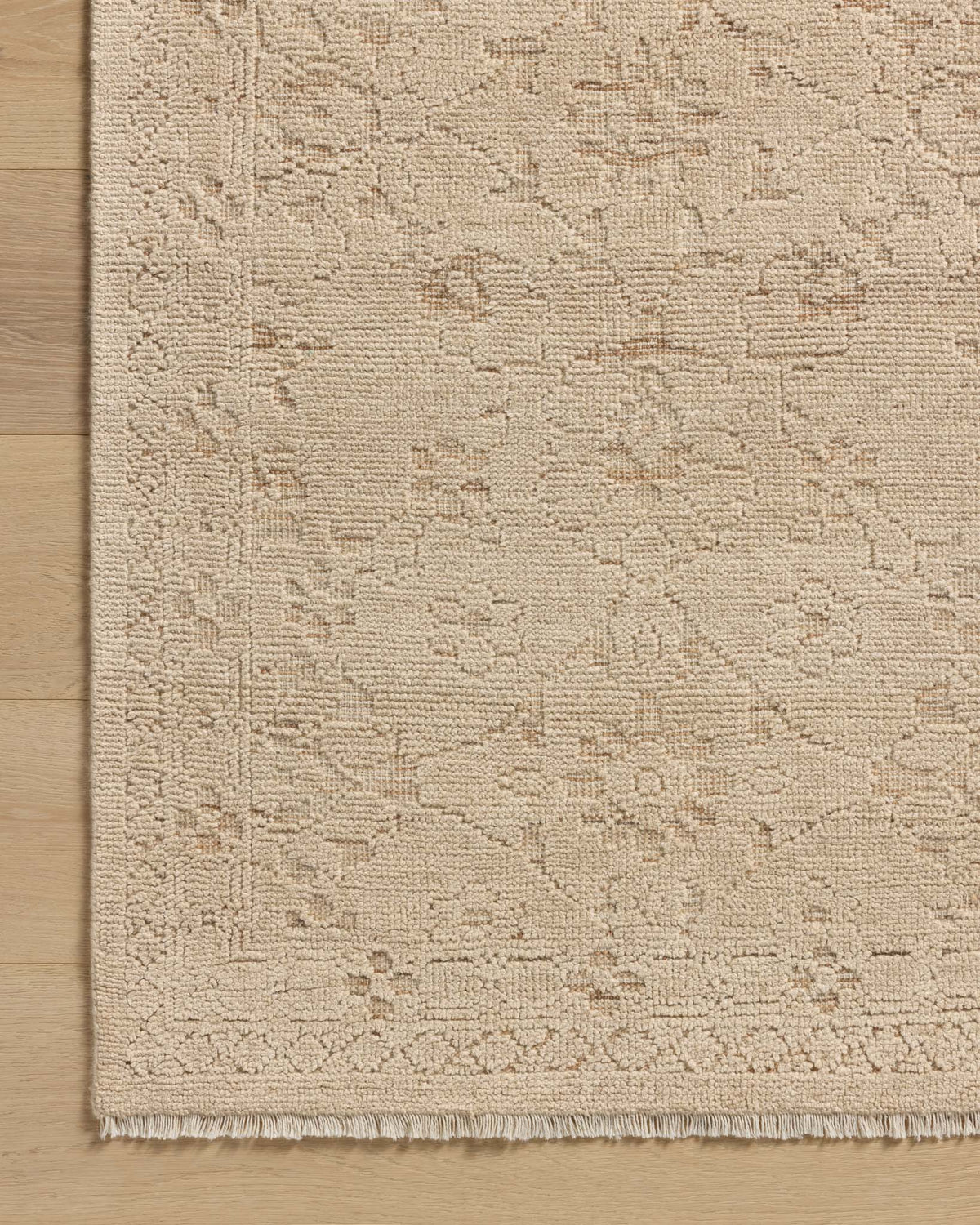Ruth Natural/Clay Rug – detail