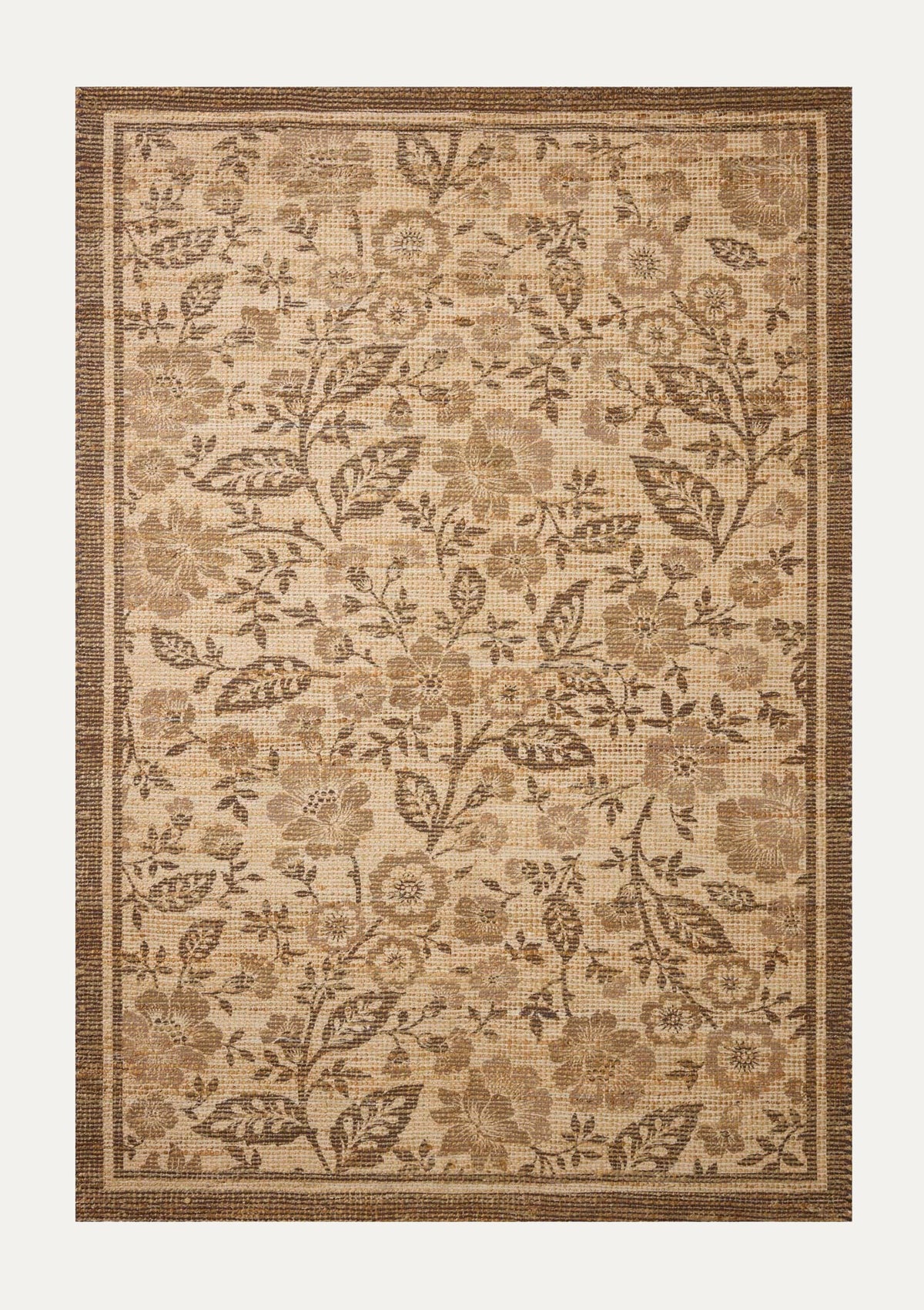Rue Bark/Mocha Rug