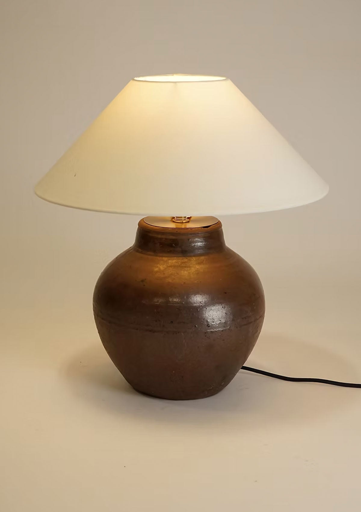 Rosalie Vintage Pot Table Lamp