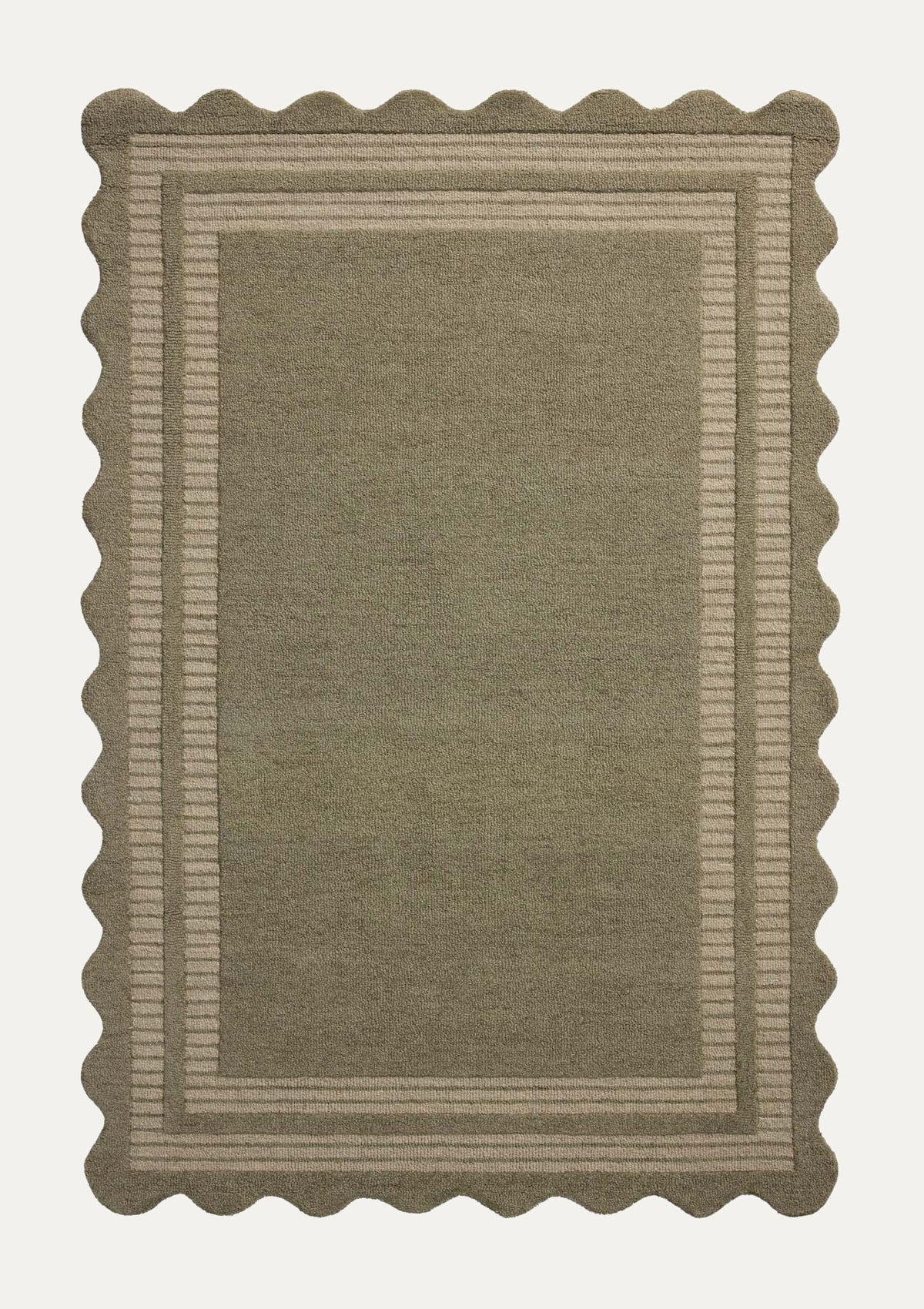 Scottie Olive Pebble Rug