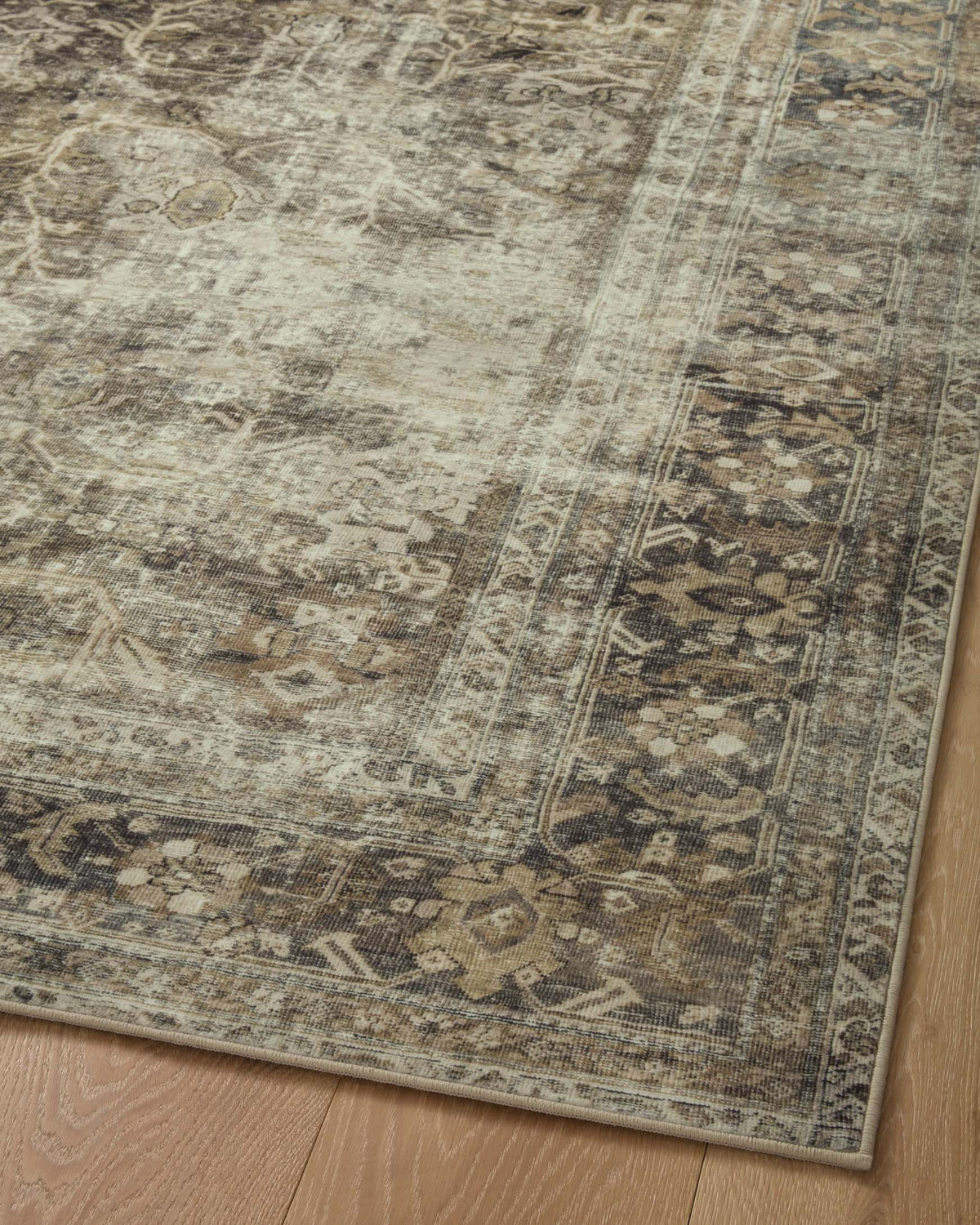 Sinclair Pebble/Taupe Rug – detail