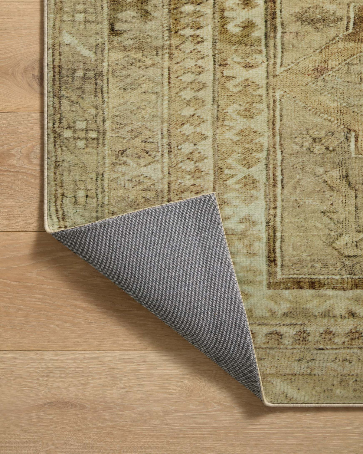 Sinclair Khaki/Tobacco Rug – detail