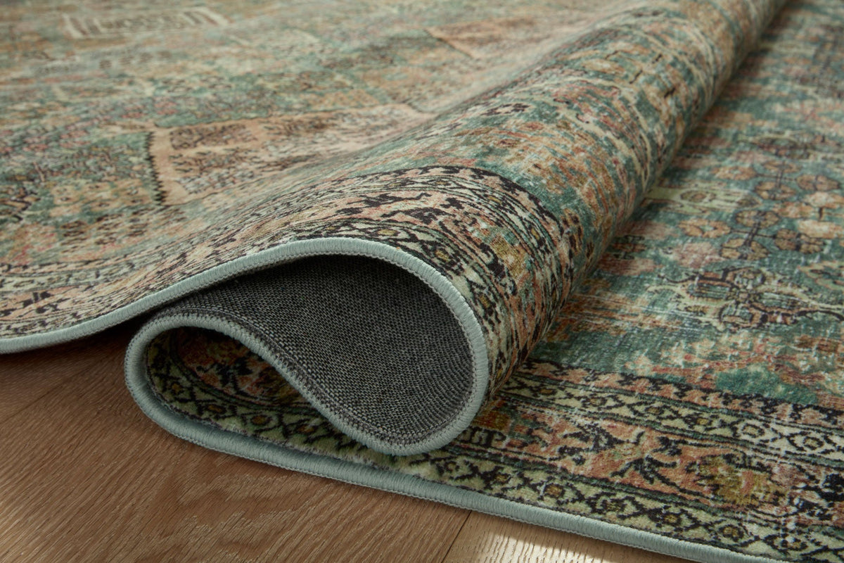 Sinclair Turquoise/Multi Rug – detail