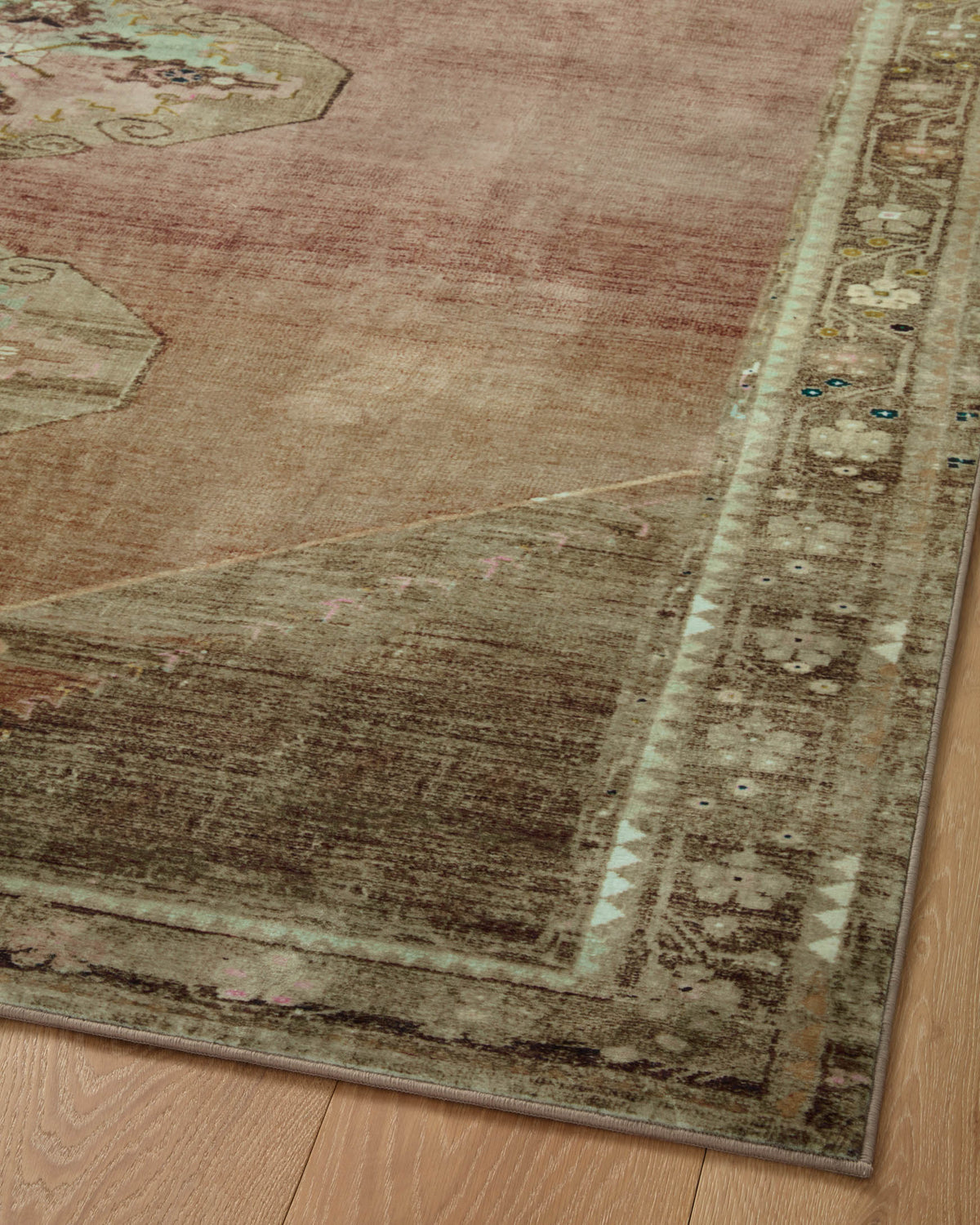 Sinclair Clay/Tobacco Rug – detail