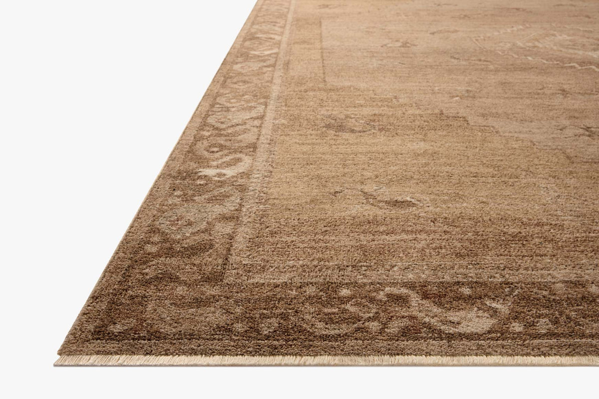 Storrie Spice/Beige Rug – corner detail