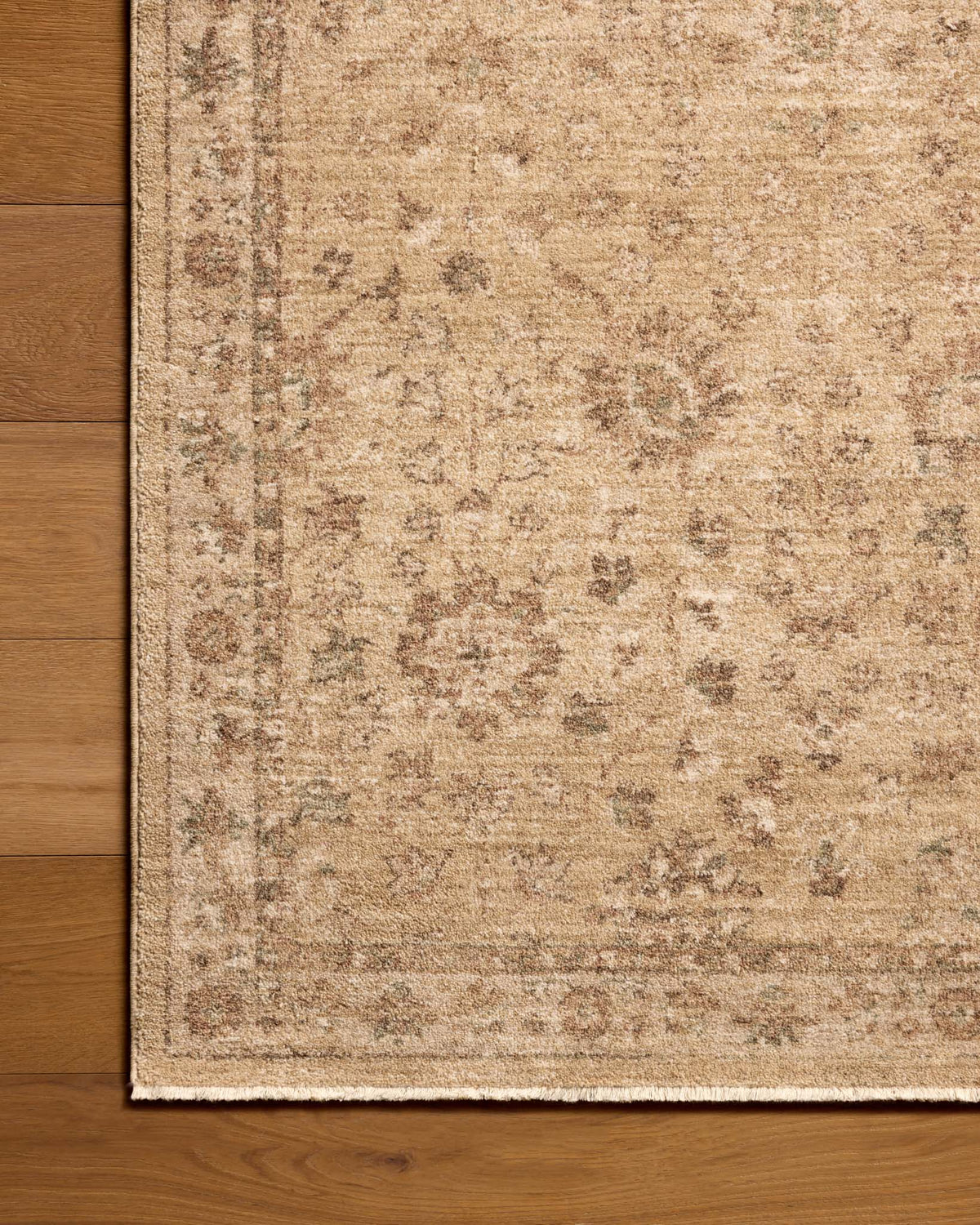 Storrie Wheat/Earth Rug – detail